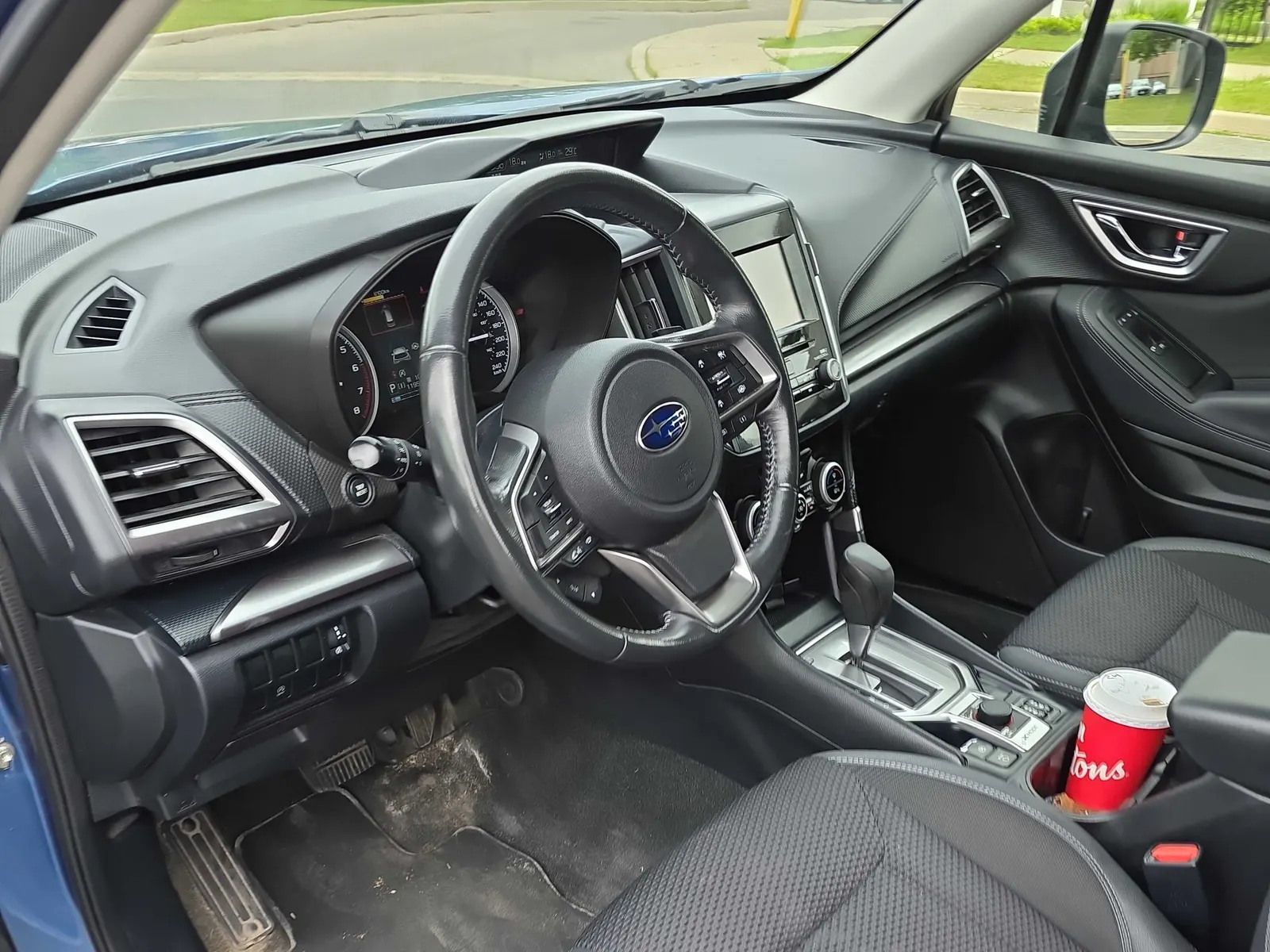 Interior driver side
