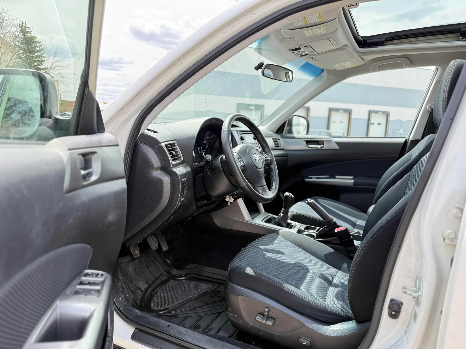 Interior driver side