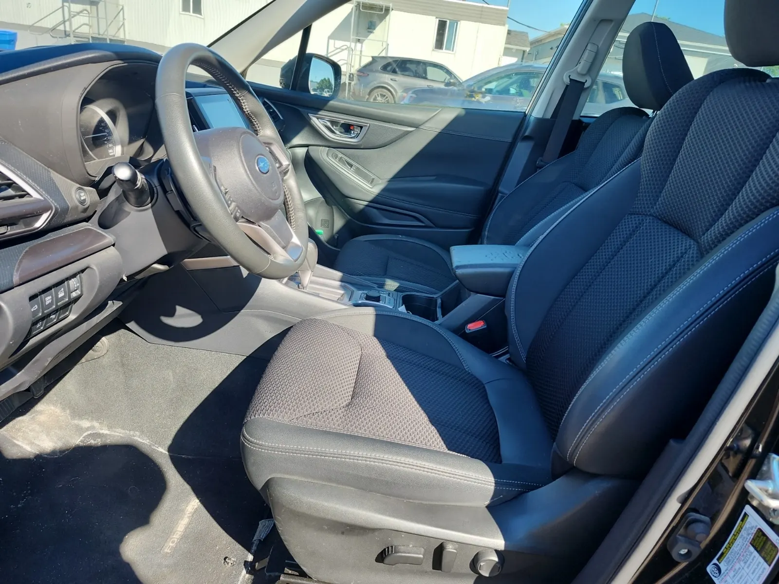 Interior driver side