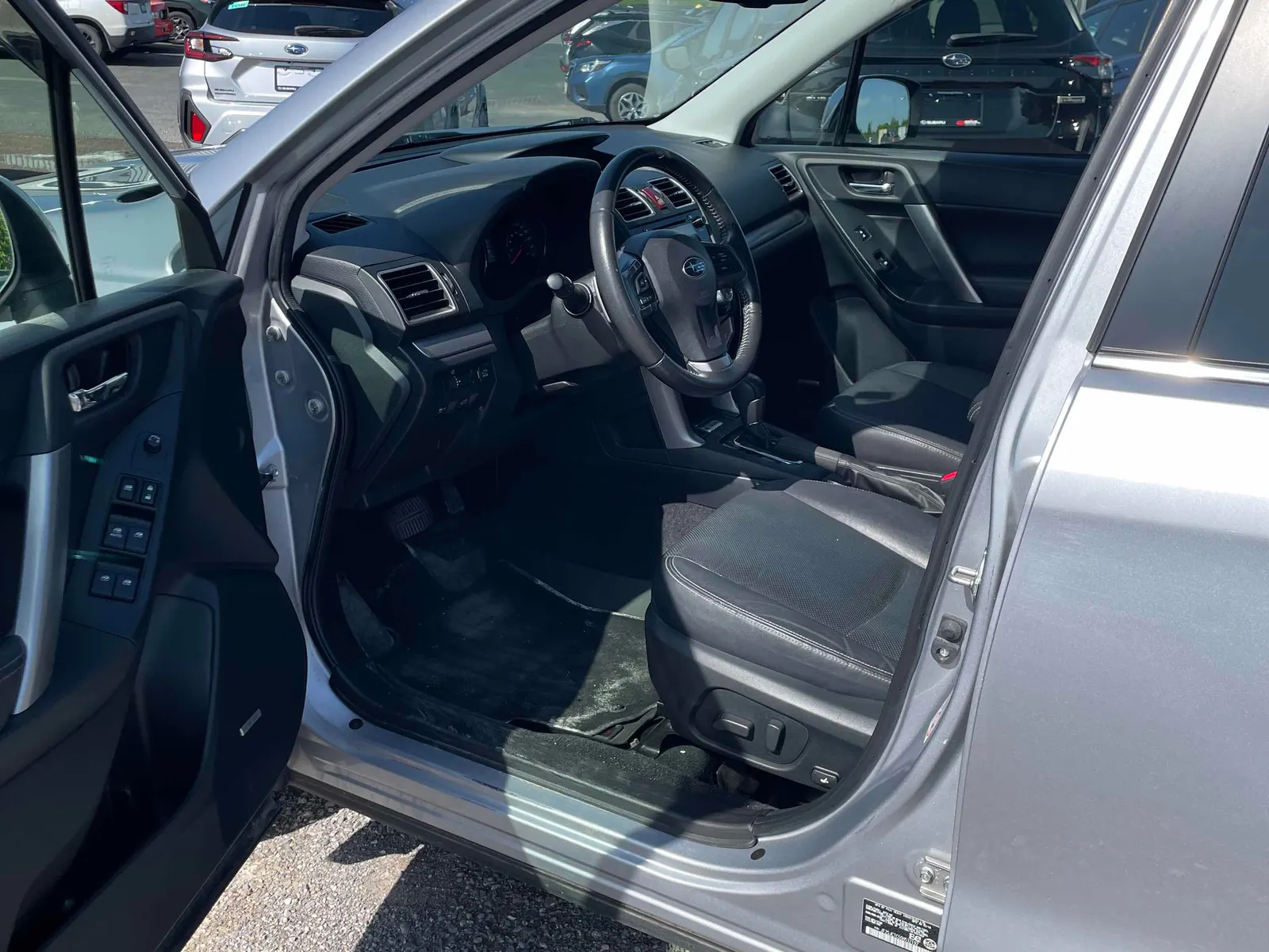 Interior driver side