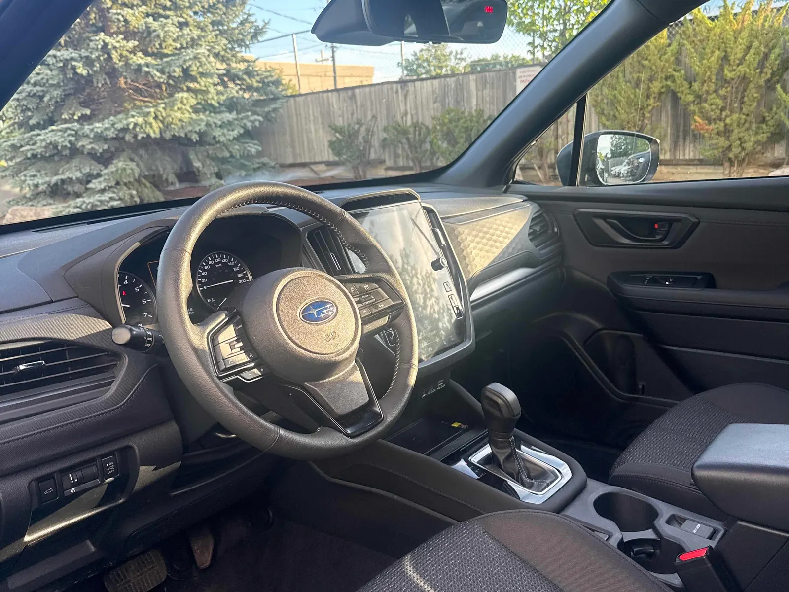Interior driver side