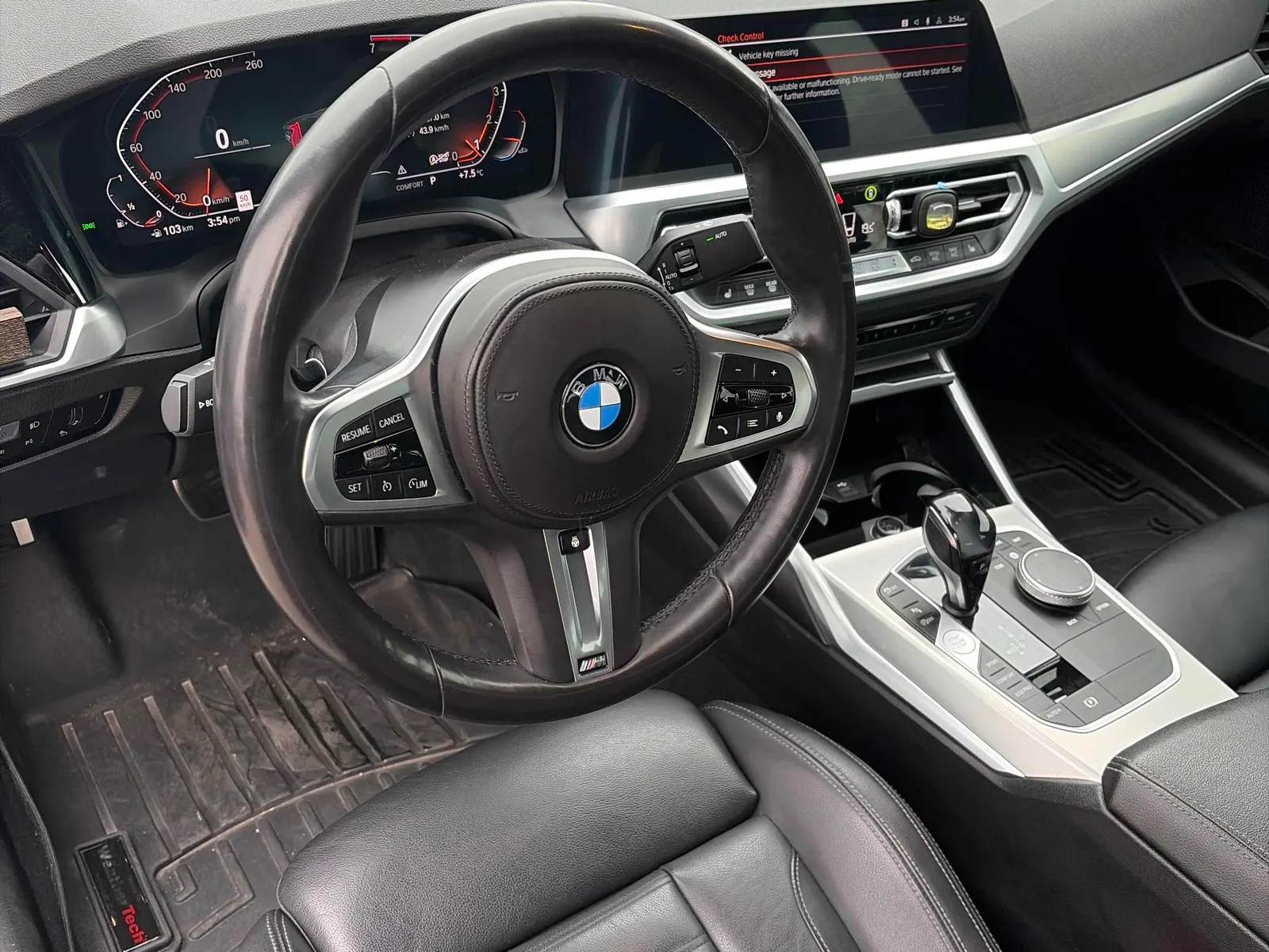 Interior driver side