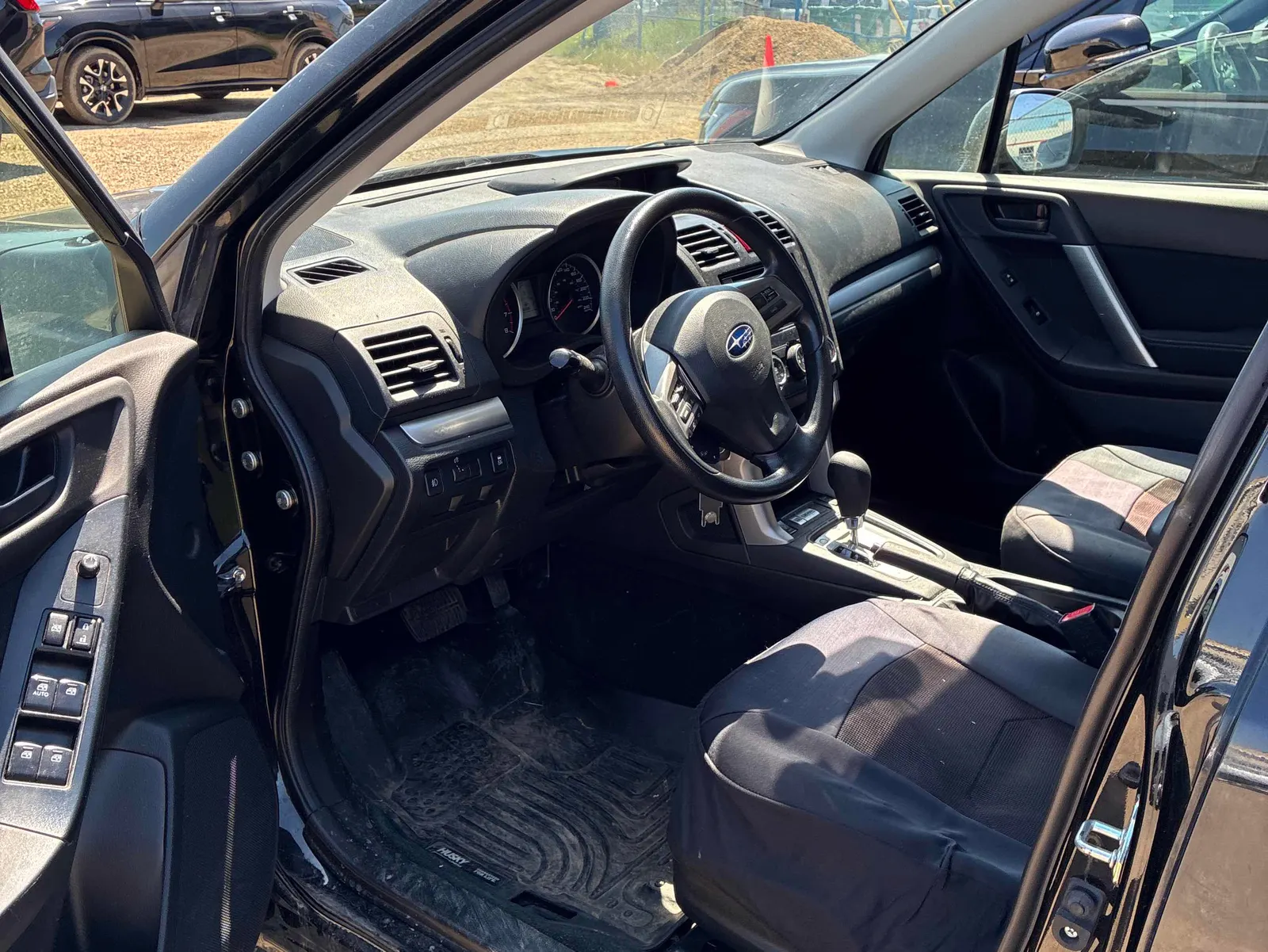 Interior driver side
