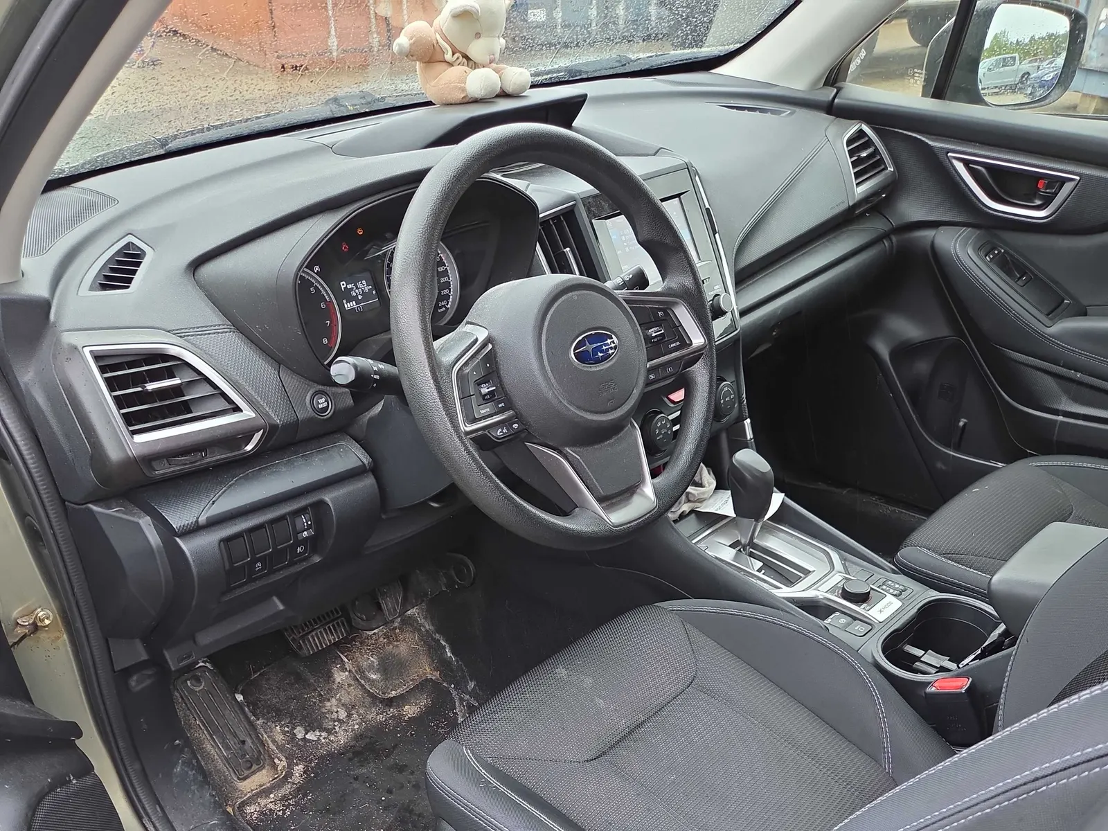 Interior driver side