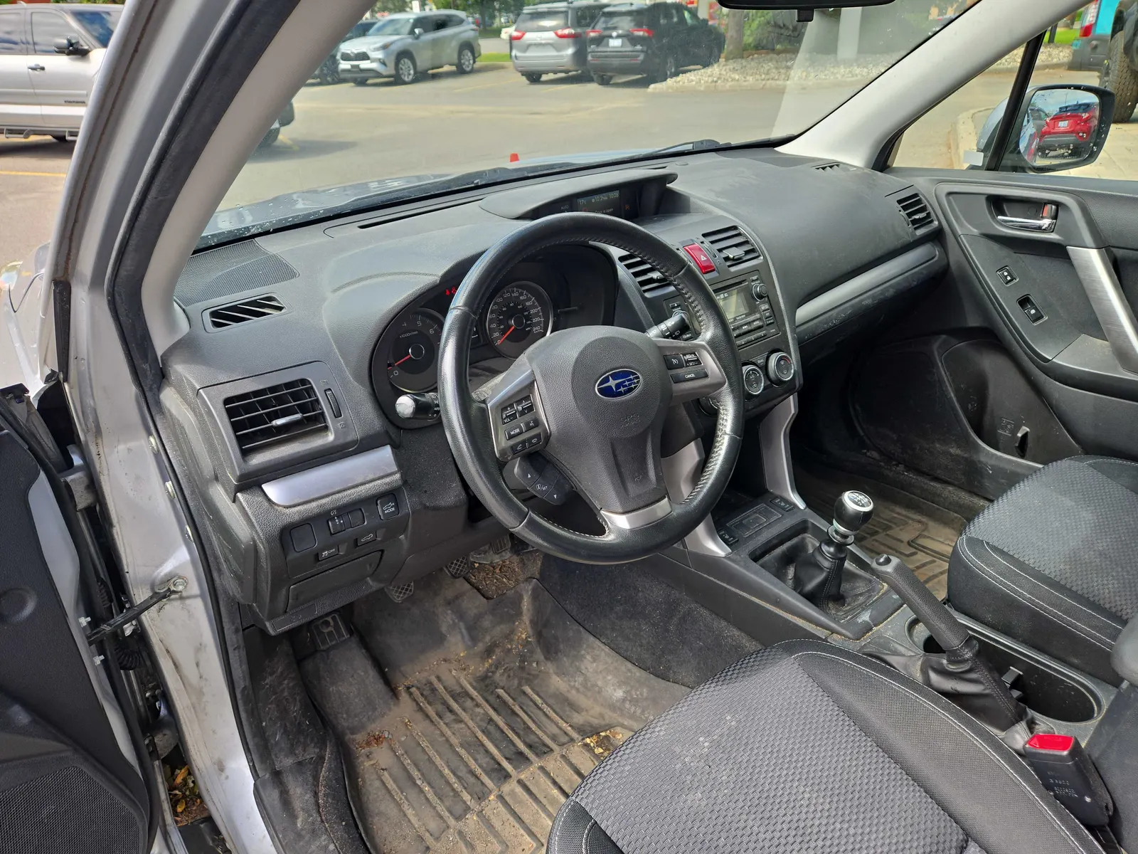 Interior driver side