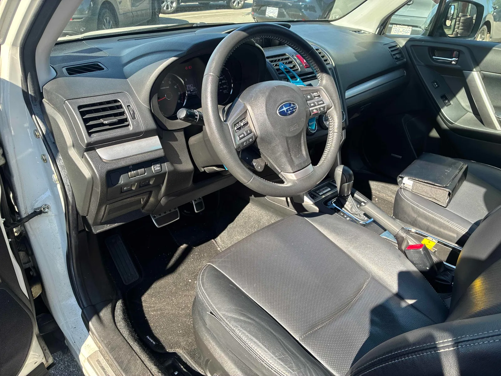 Interior driver side