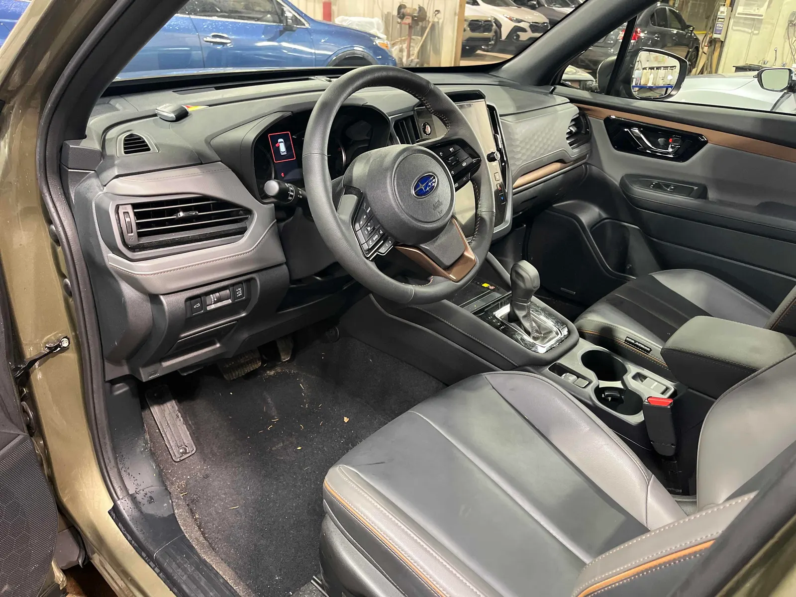 Interior driver side