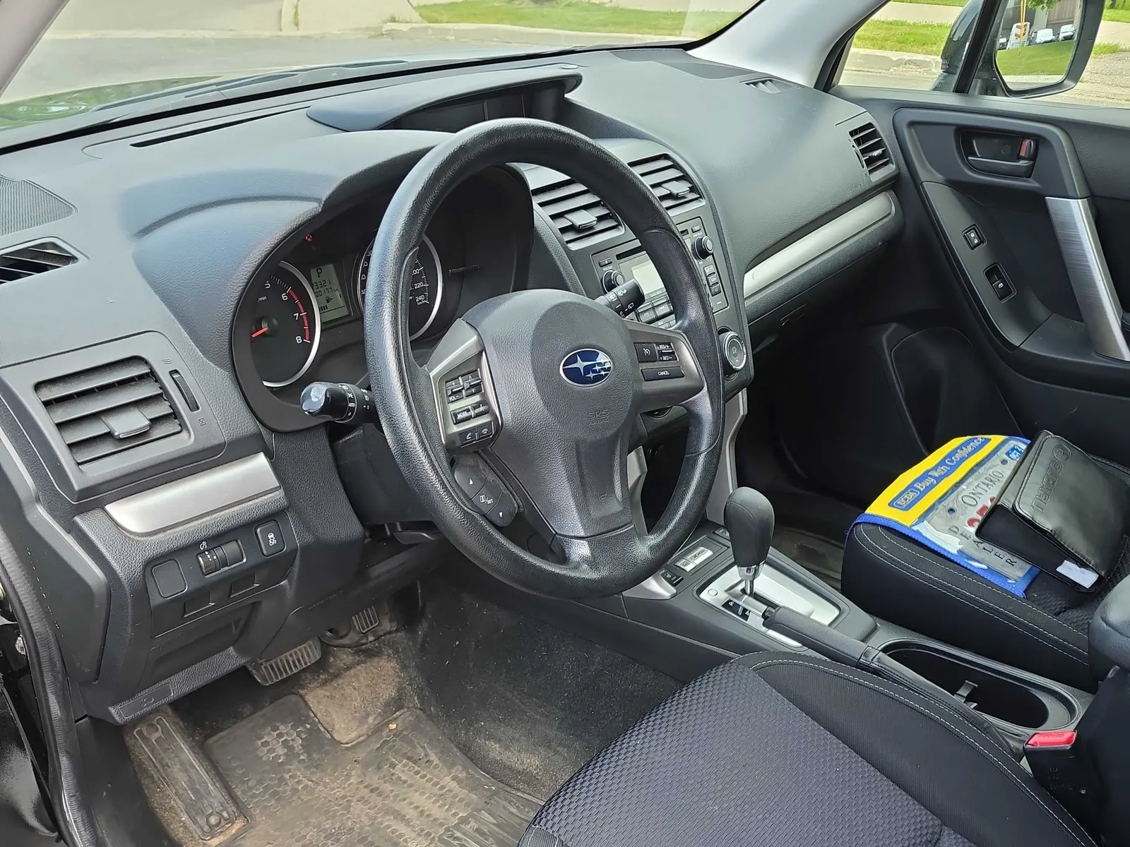 Interior driver side