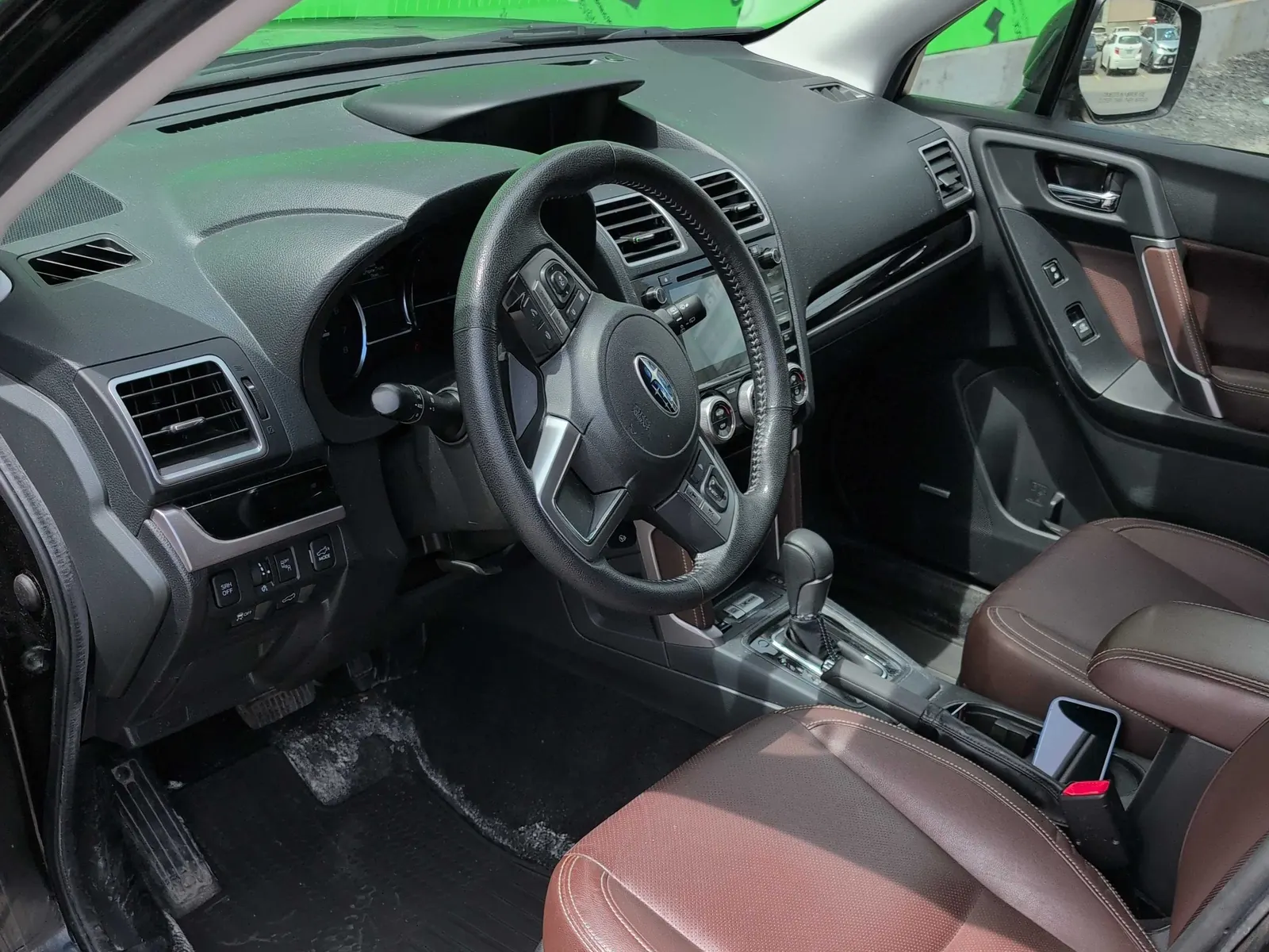 Interior driver side