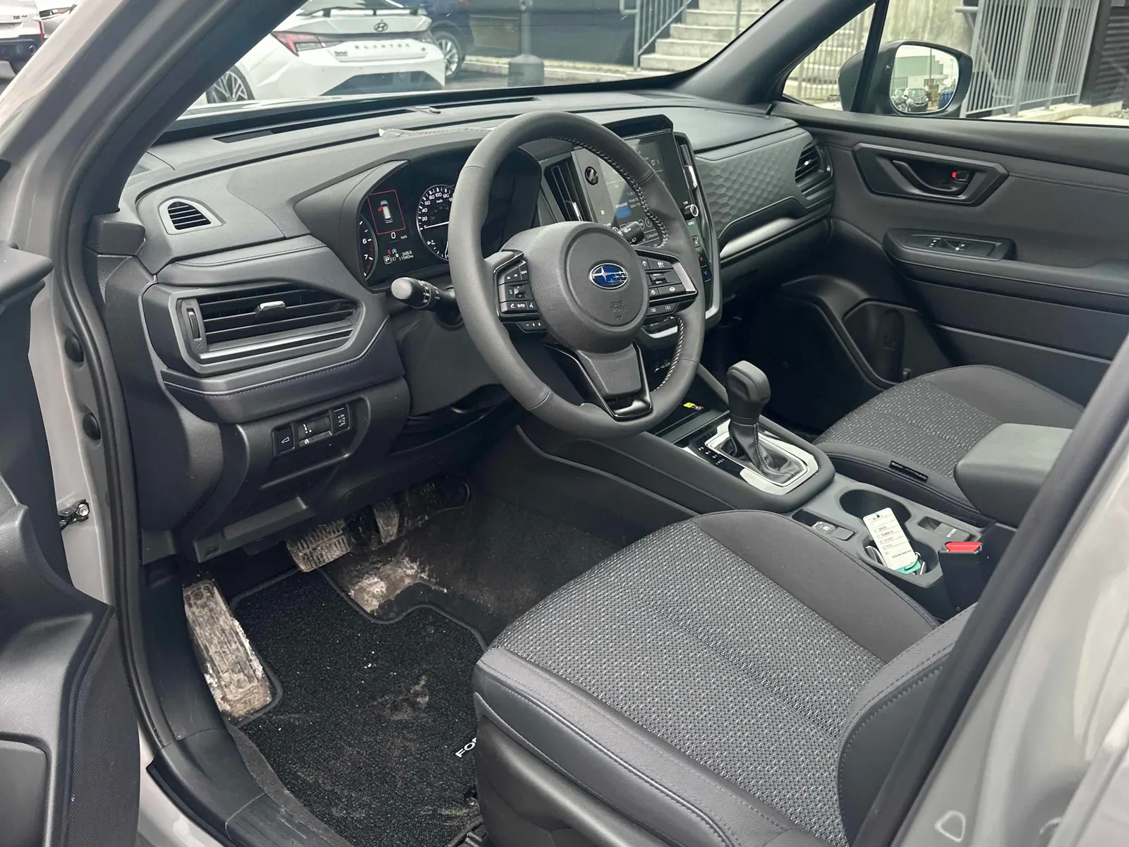 Interior driver side