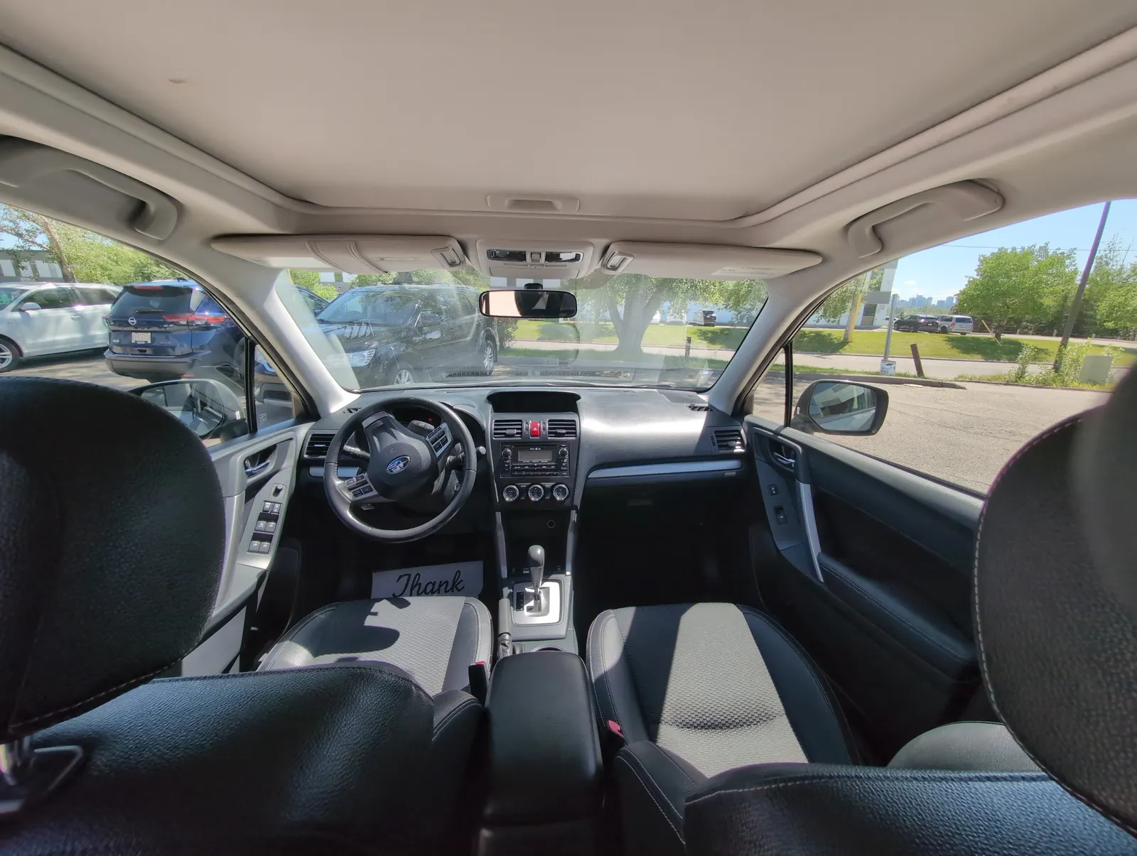 Interior driver side