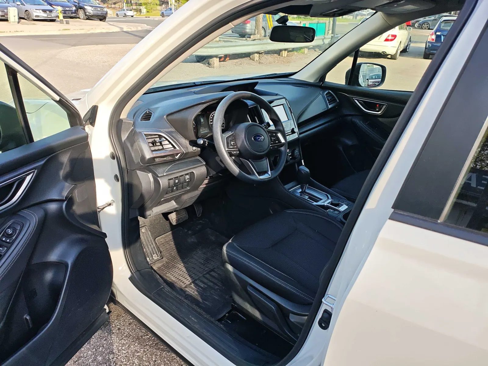 Interior driver side