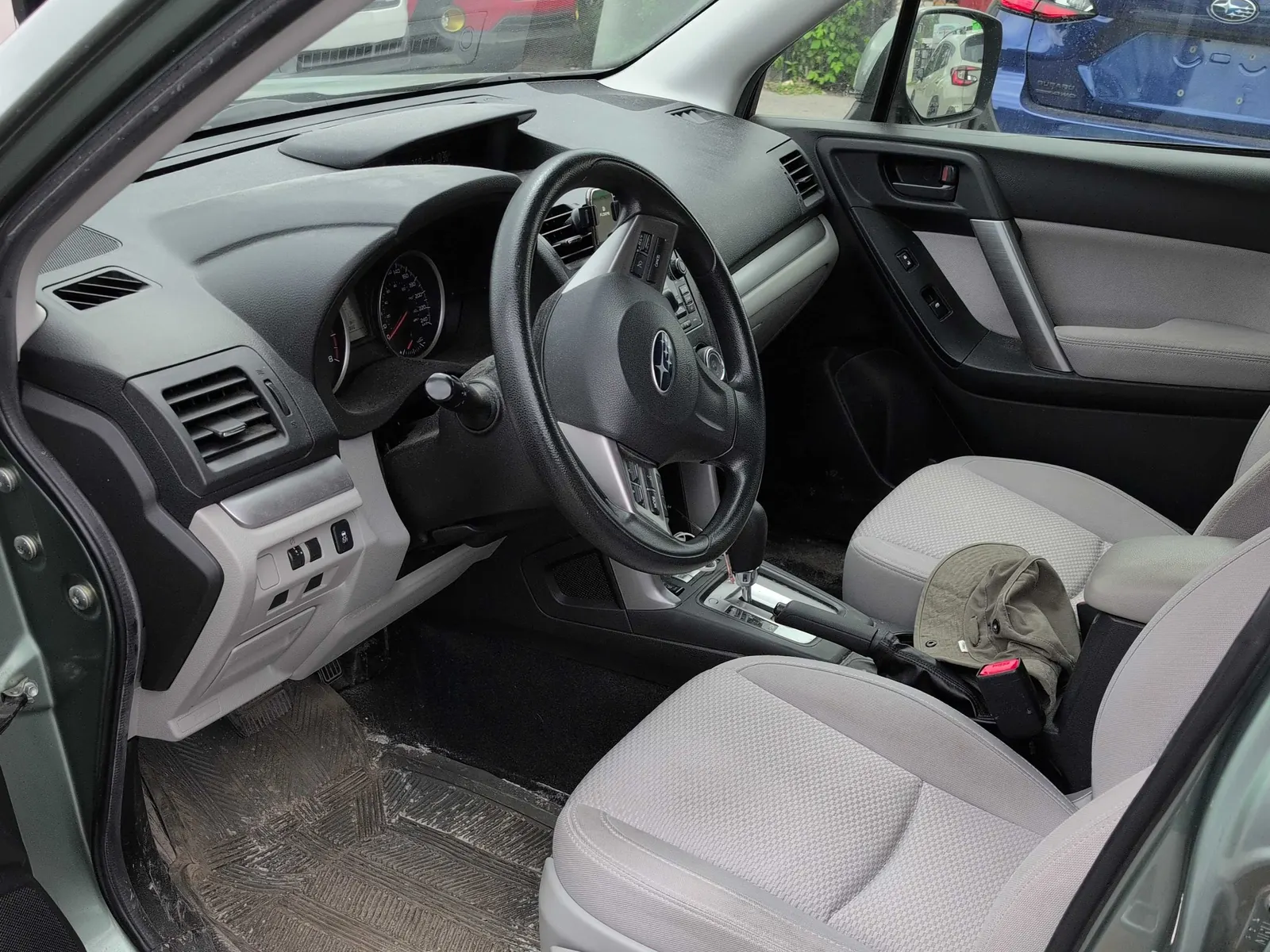 Interior driver side