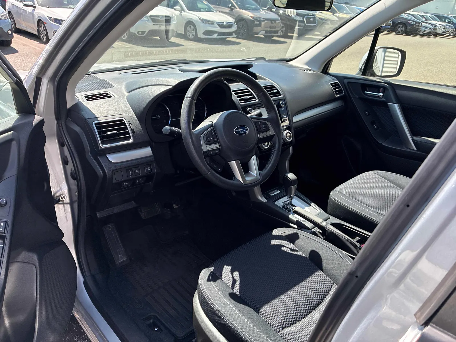 Interior driver side