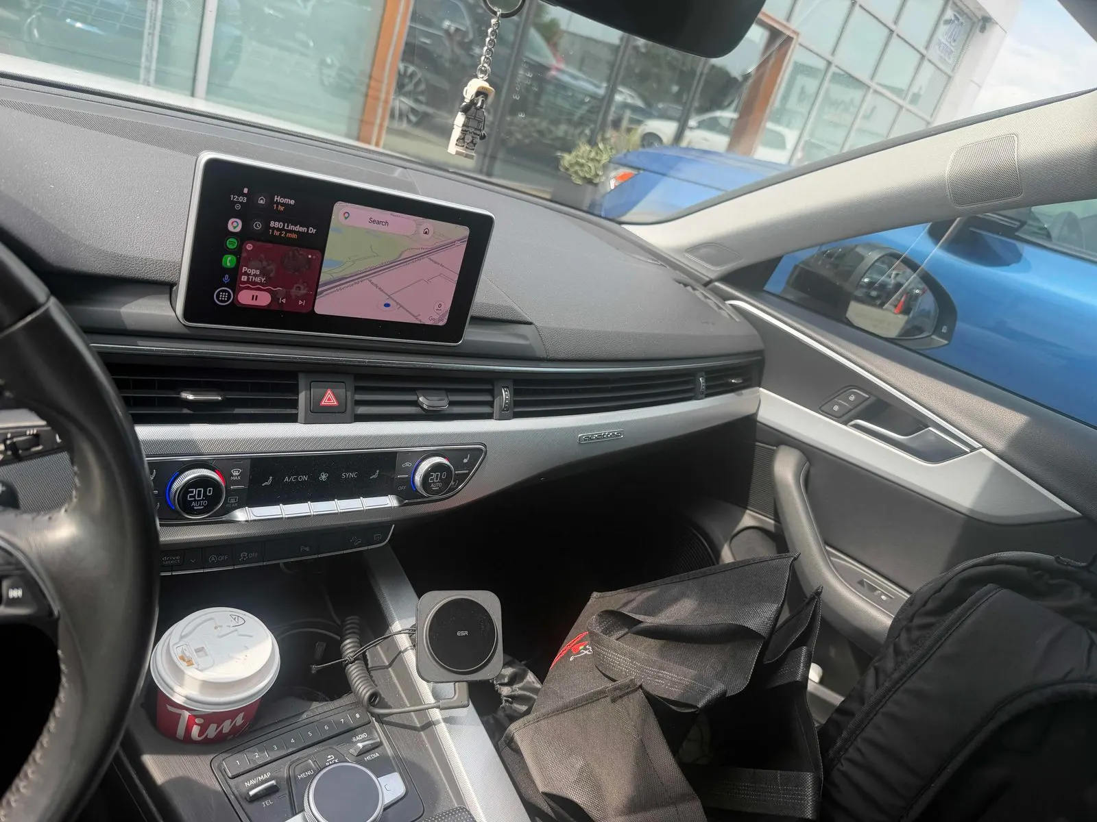 Interior driver side