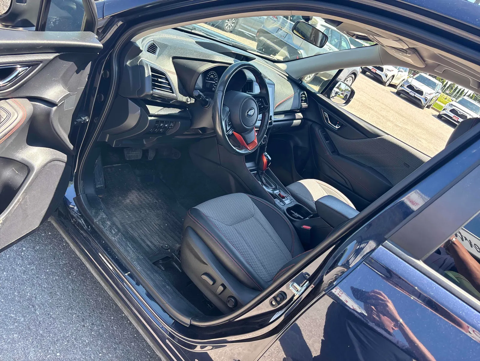 Interior driver side