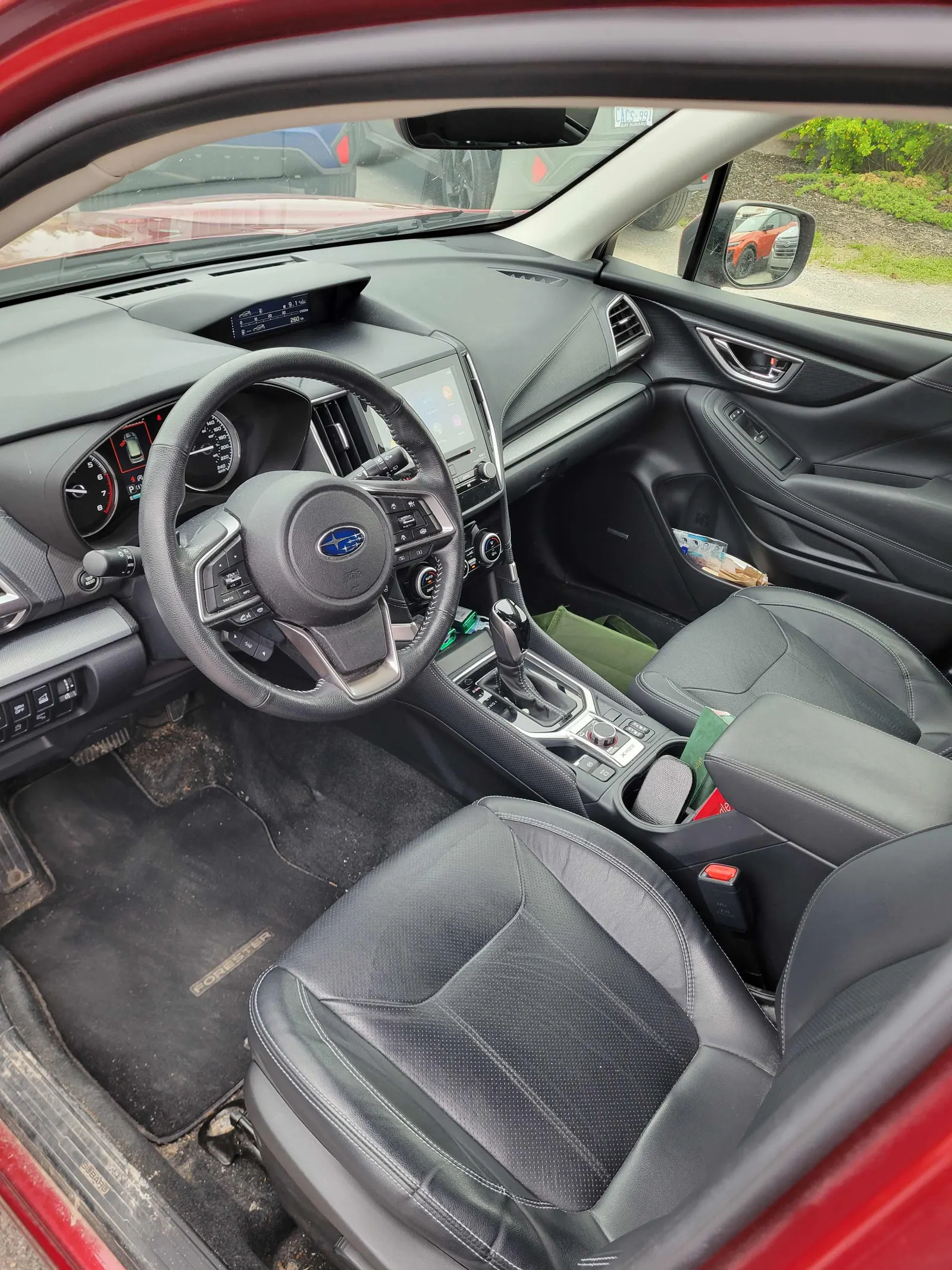 Interior driver side