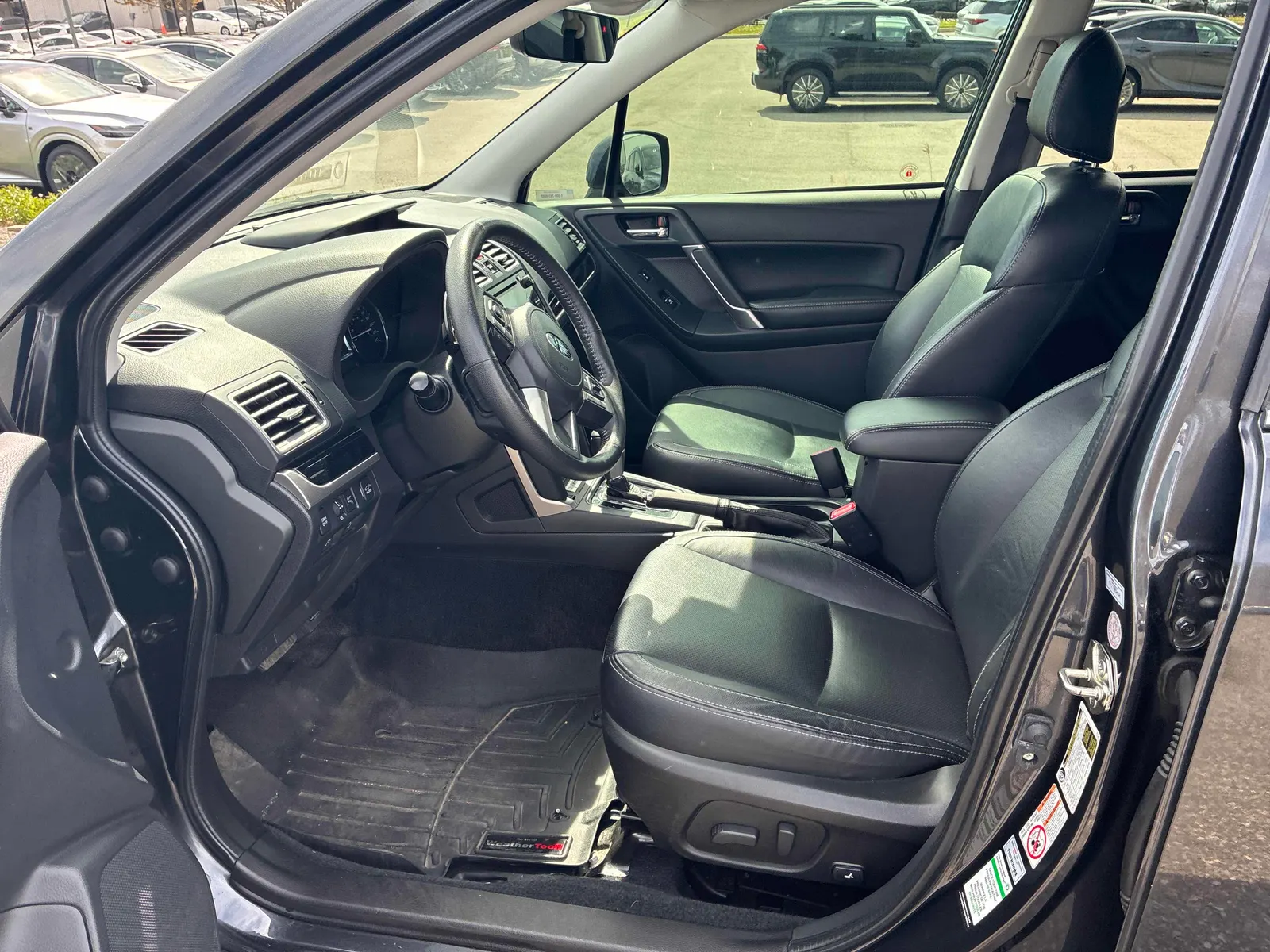 Interior driver side