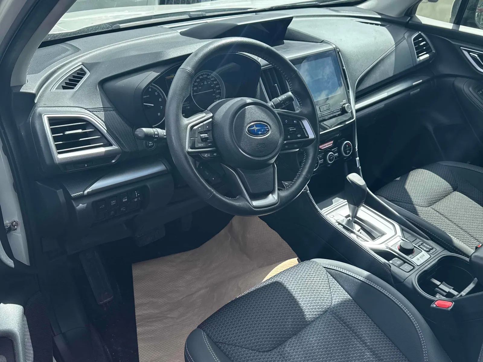Interior driver side
