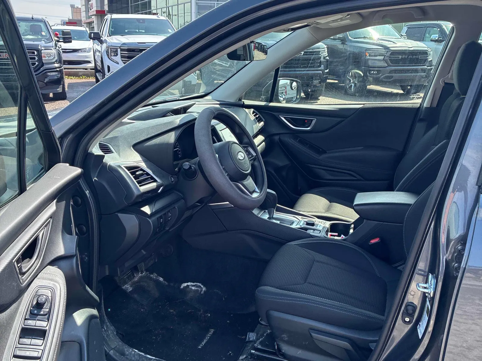 Interior driver side
