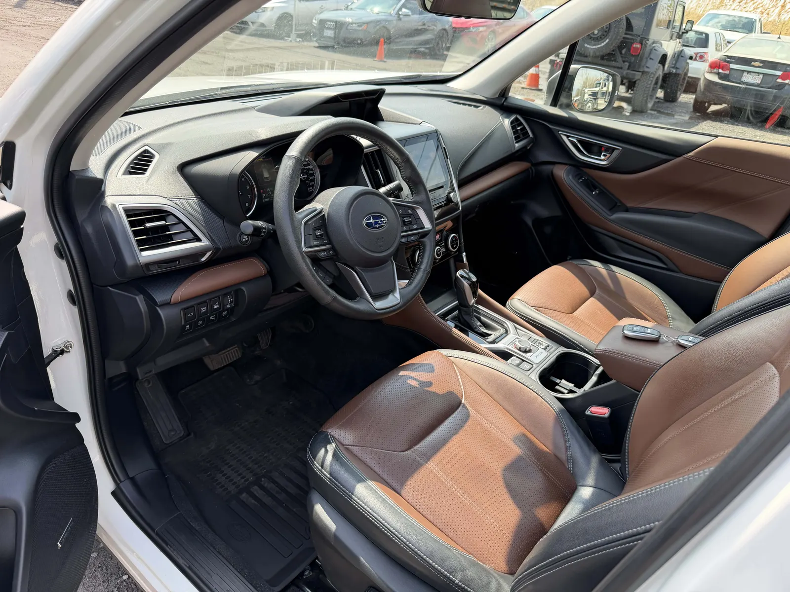 Interior driver side