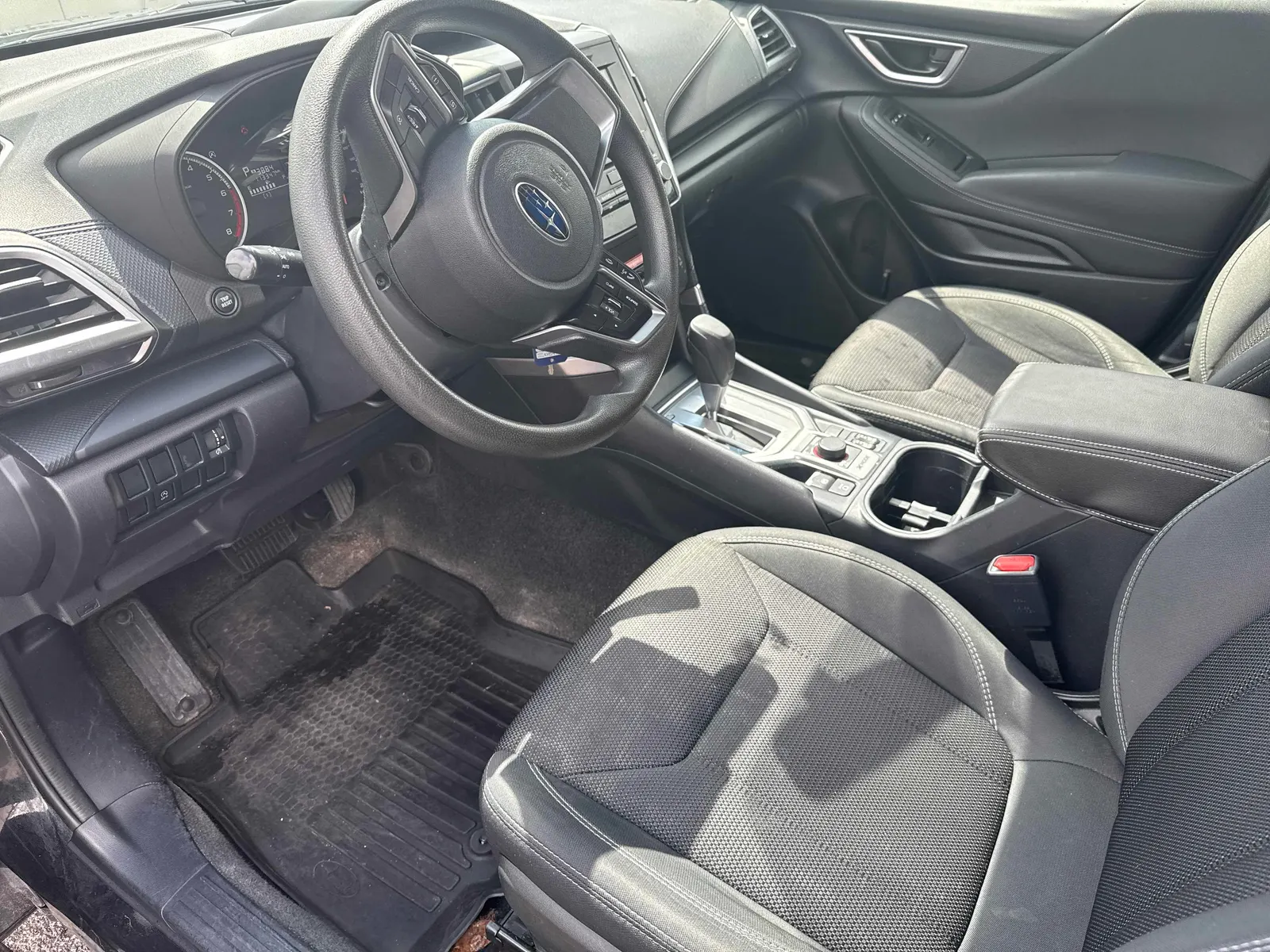 Interior driver side