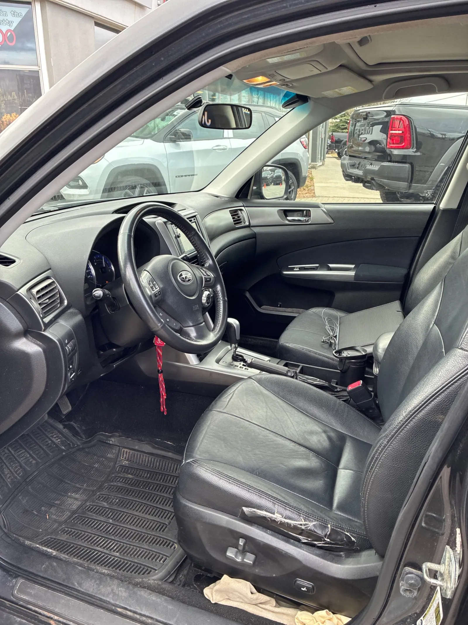 Interior driver side
