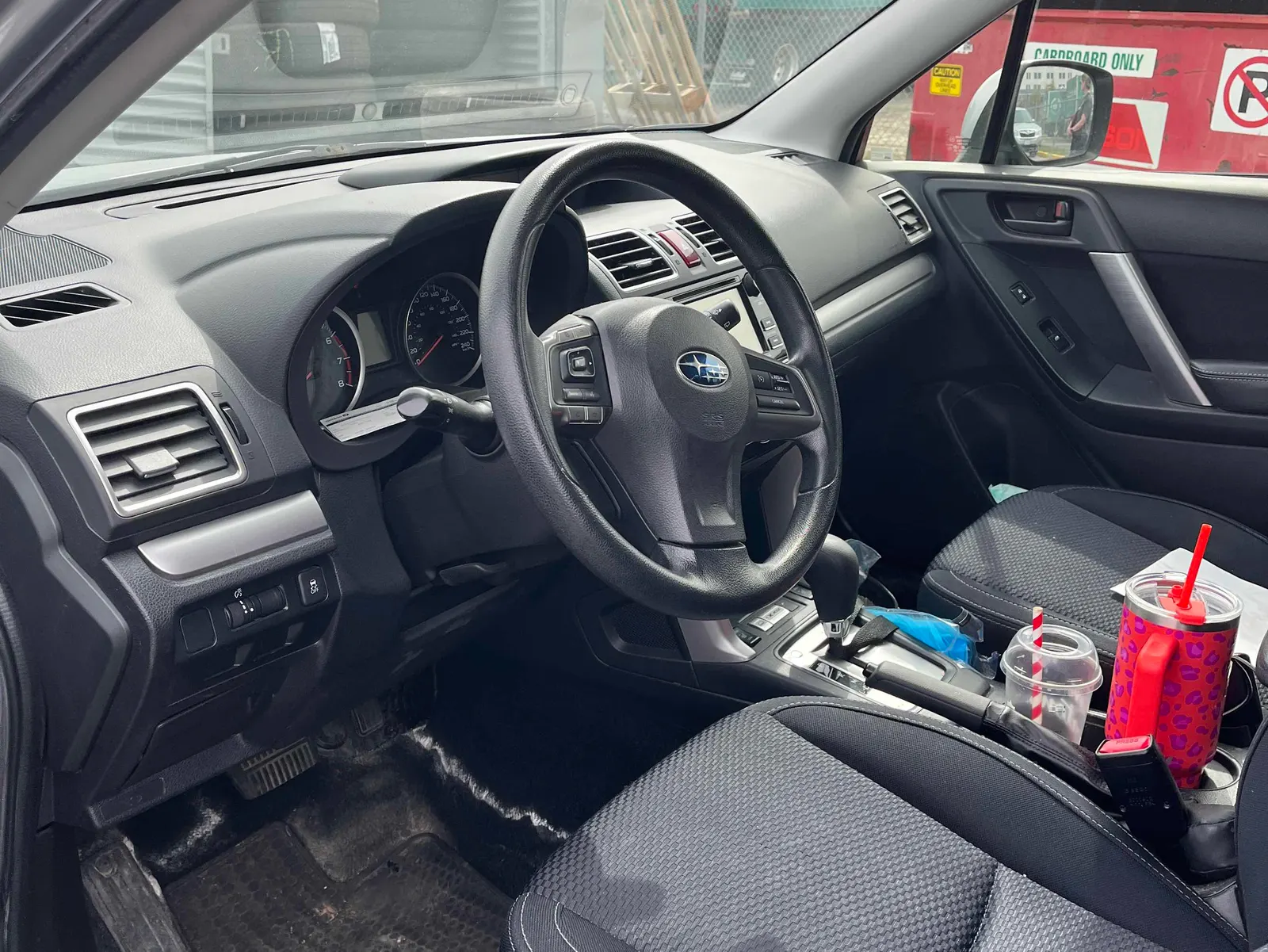Interior driver side