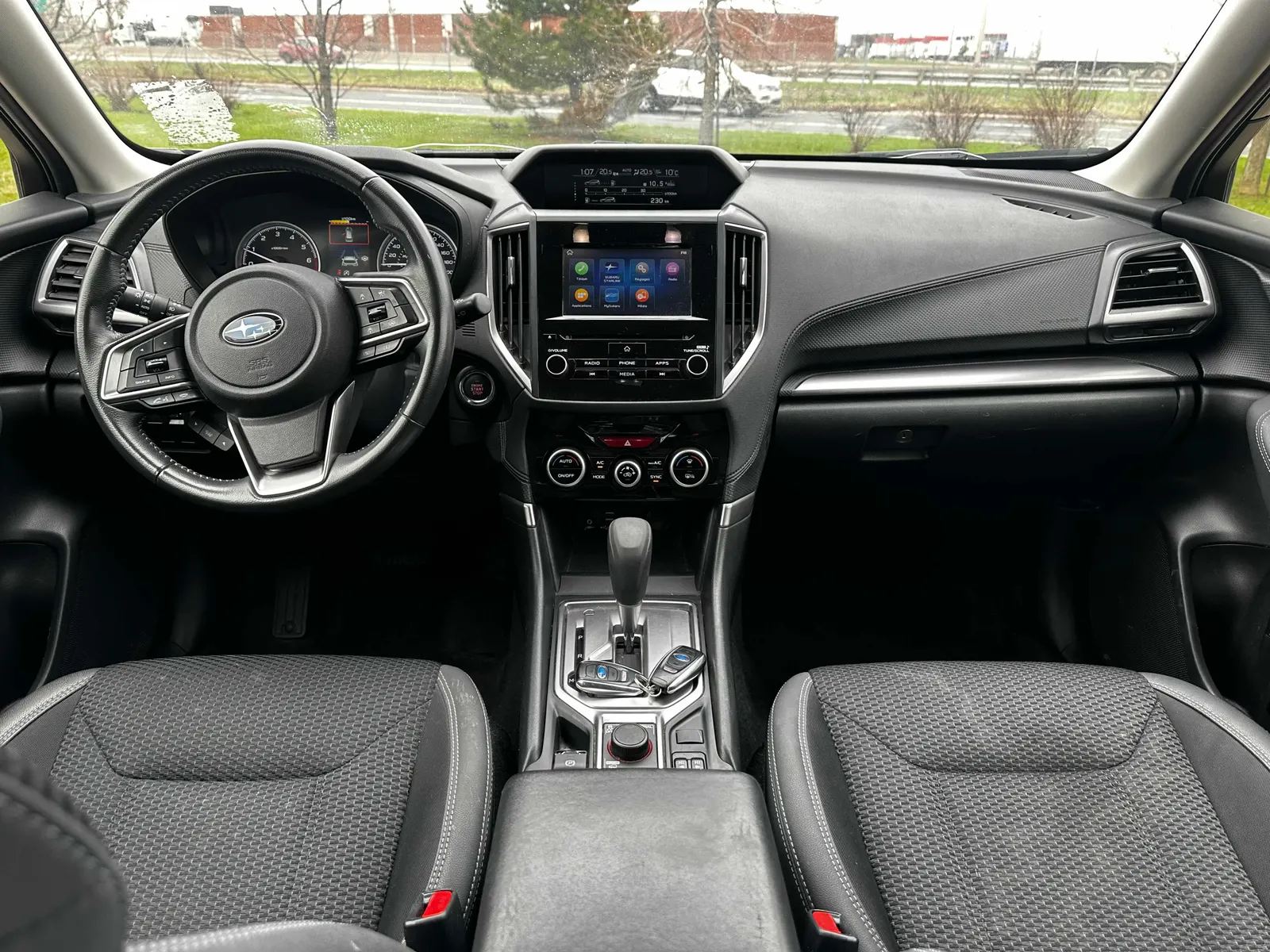 Interior driver side