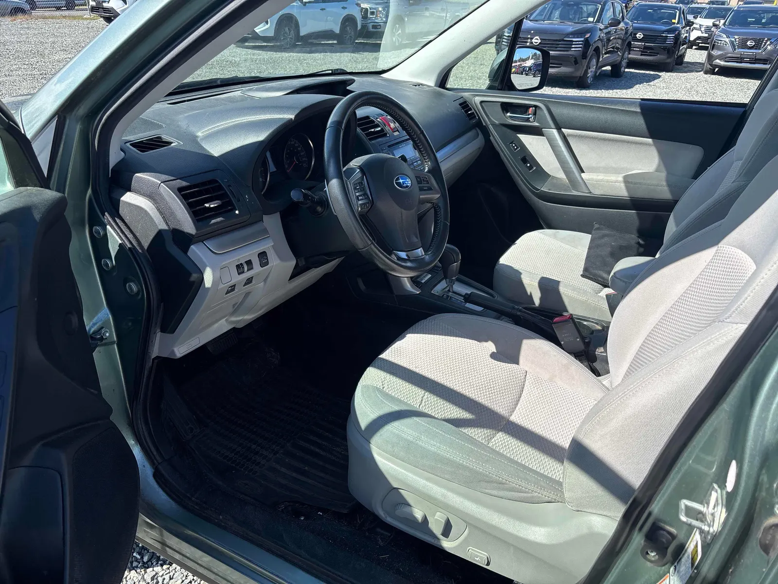 Interior driver side