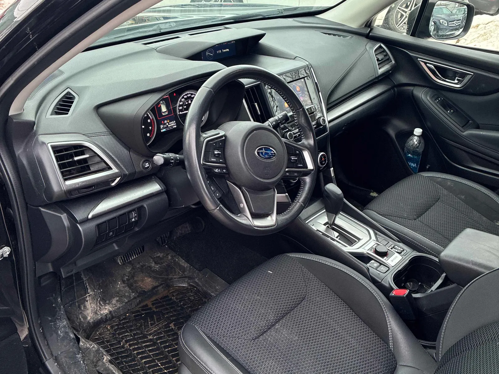 Interior driver side