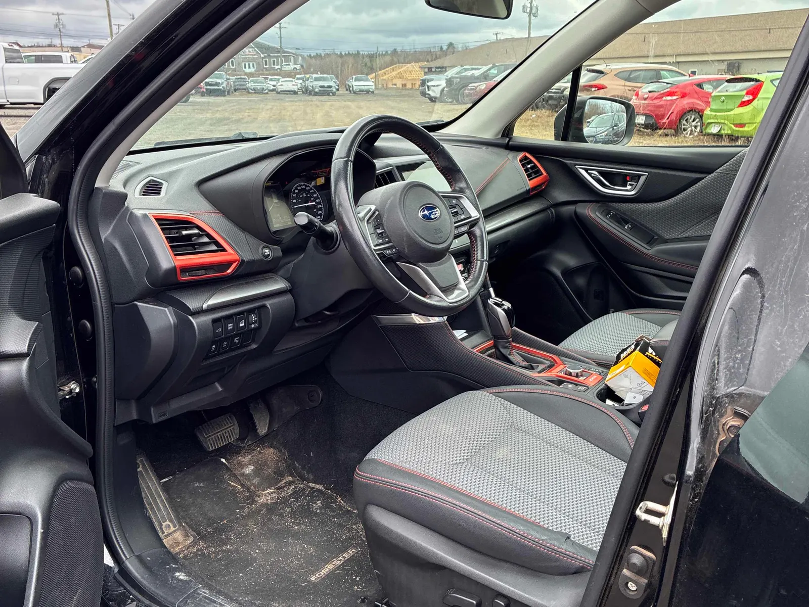 Interior driver side