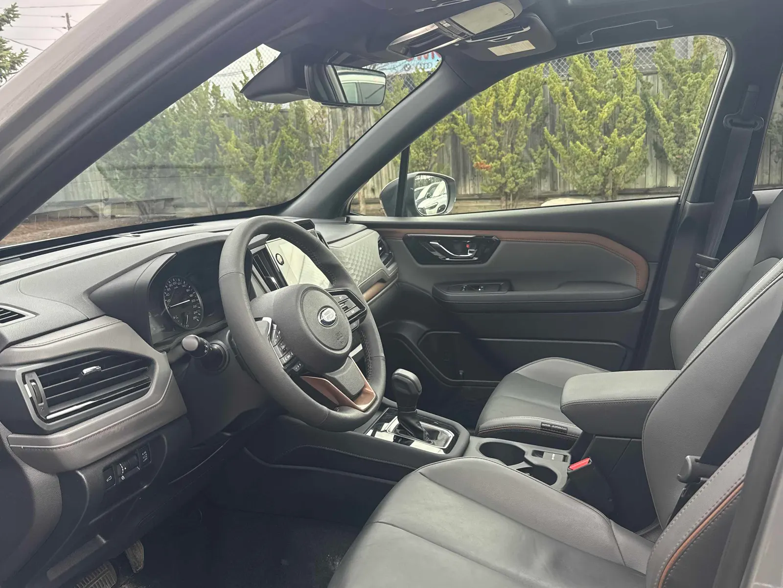 Interior driver side