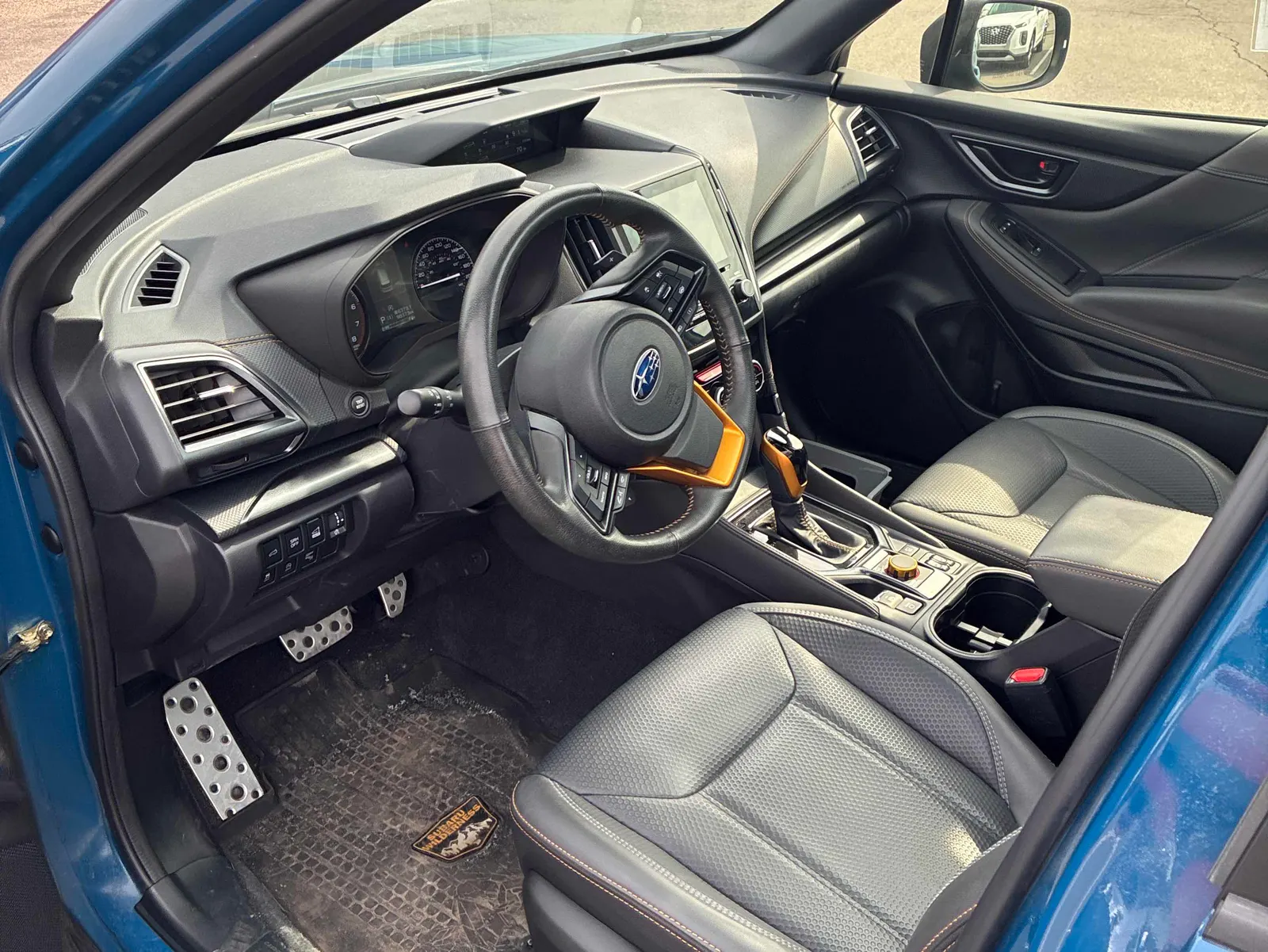 Interior driver side
