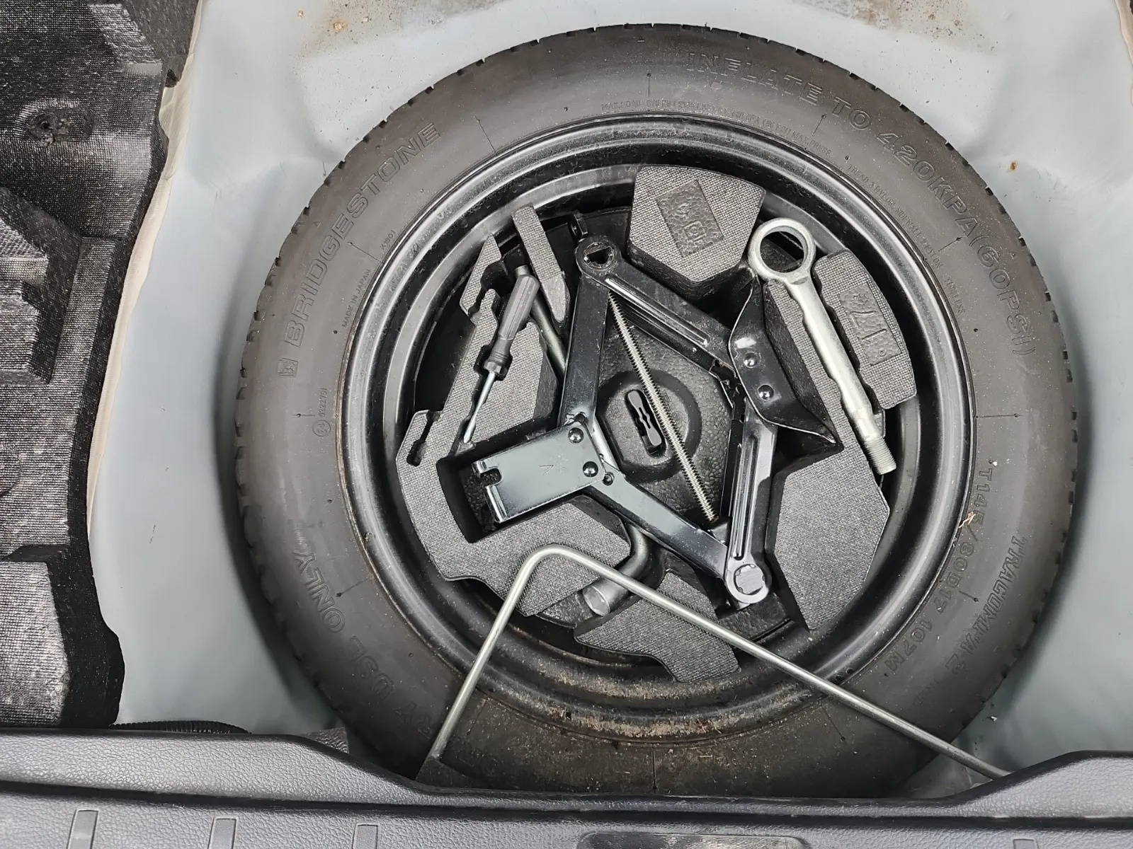 Spare Tire & Wheel Photo