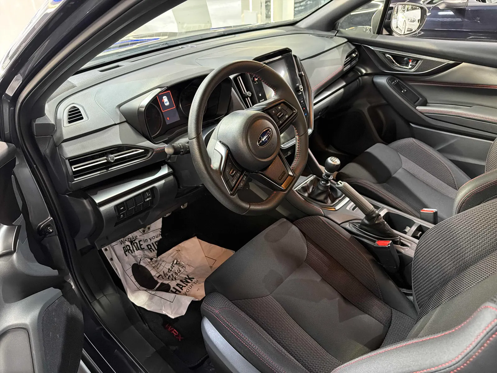 Interior driver side