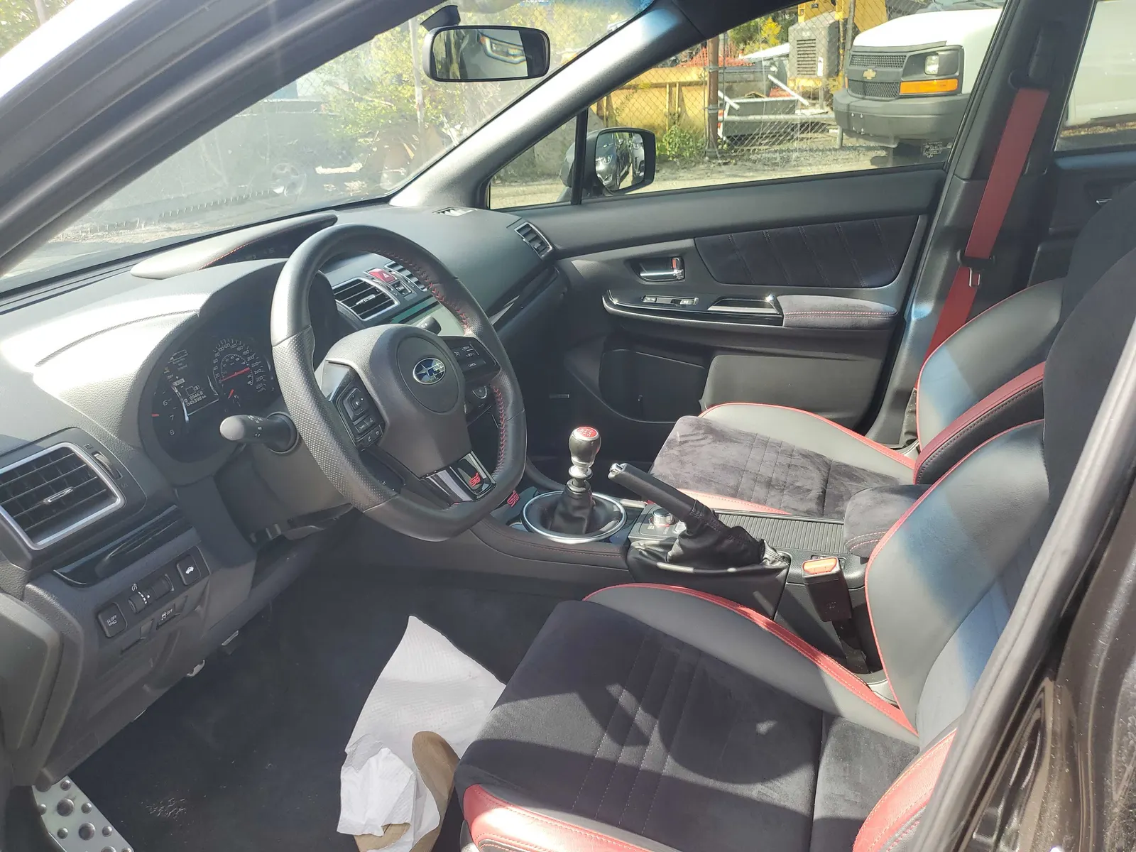 Interior driver side