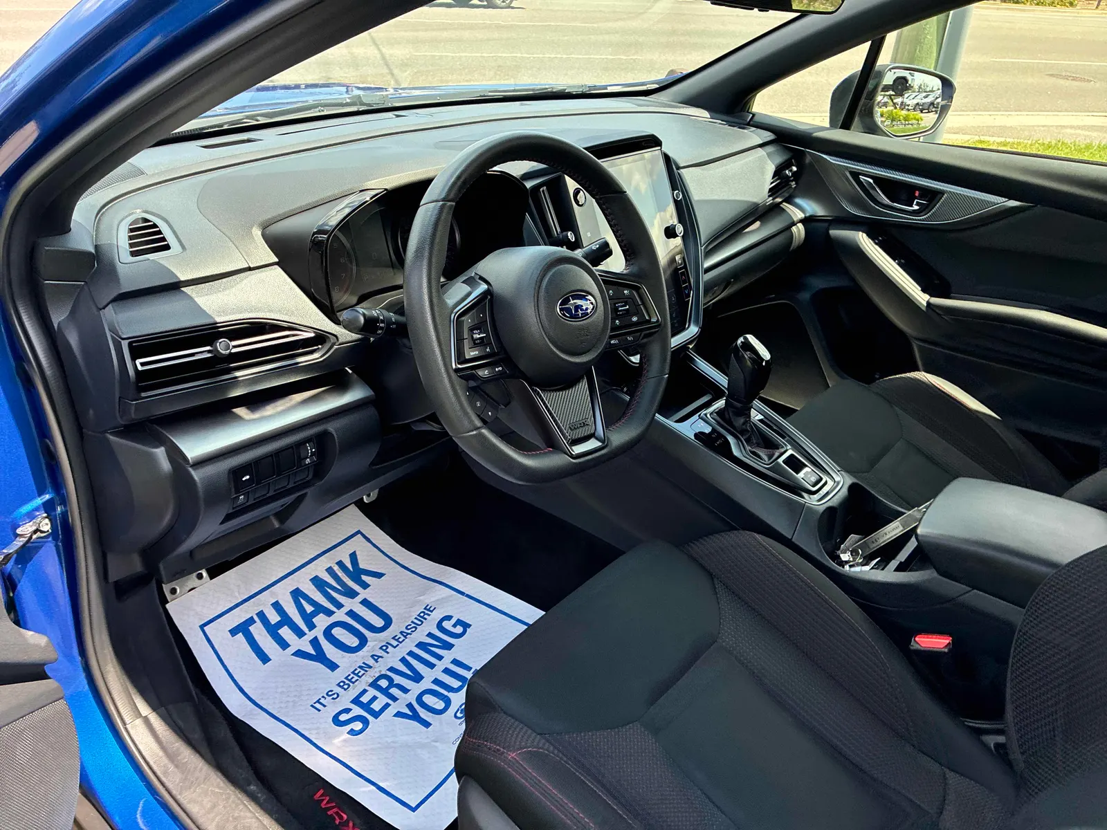 Interior driver side