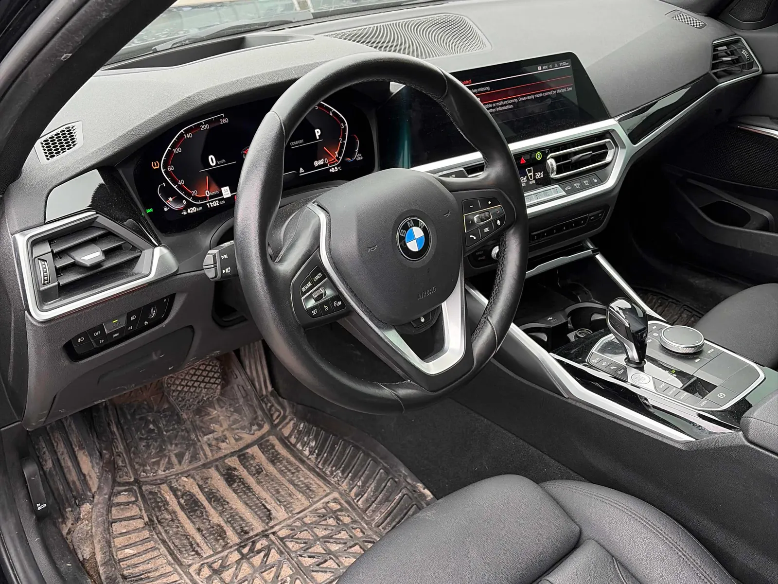 Interior driver side