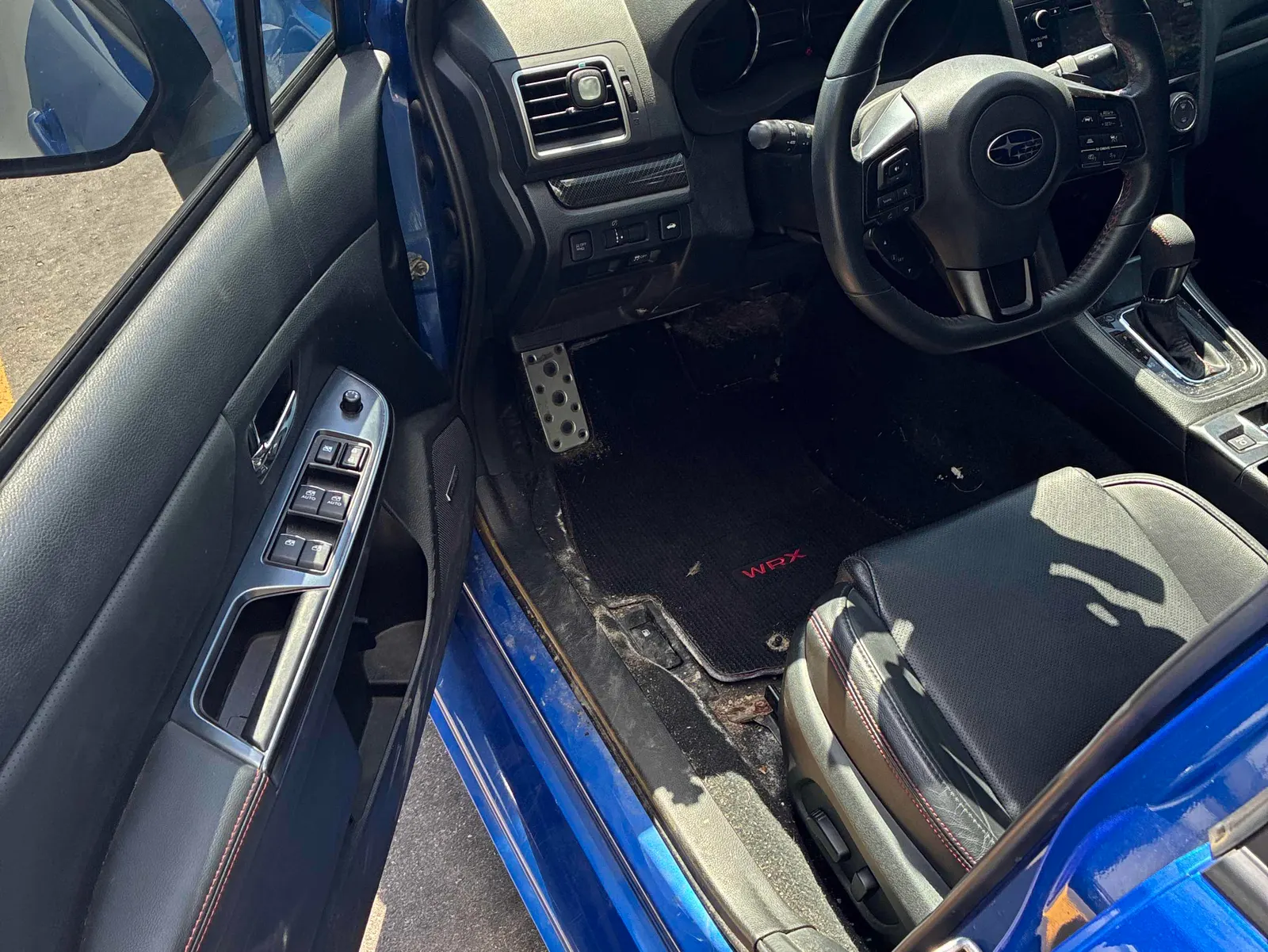 Interior driver side