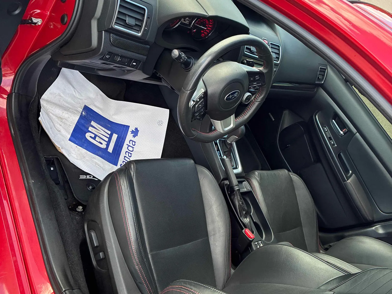 Interior driver side