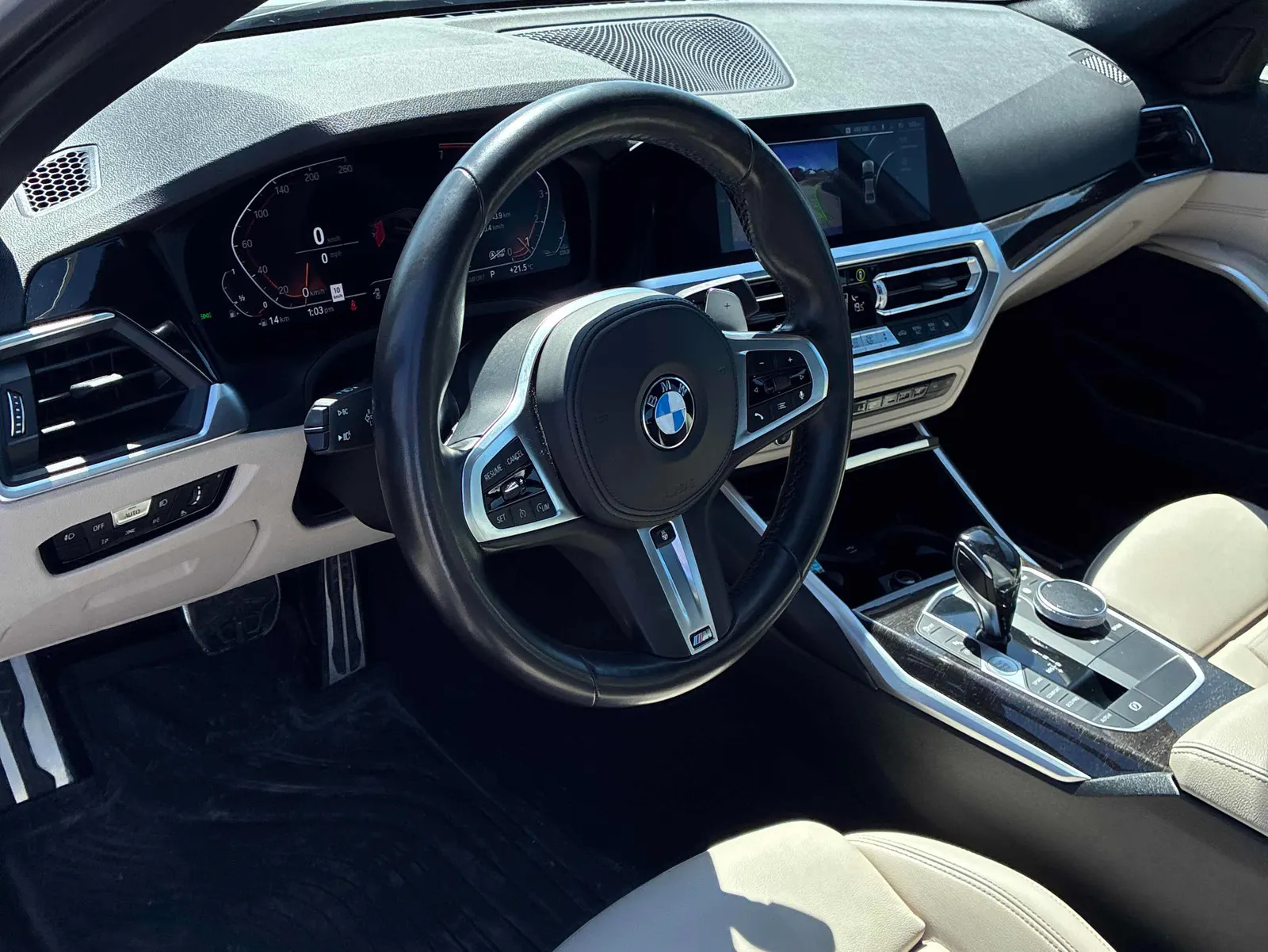 Interior driver side