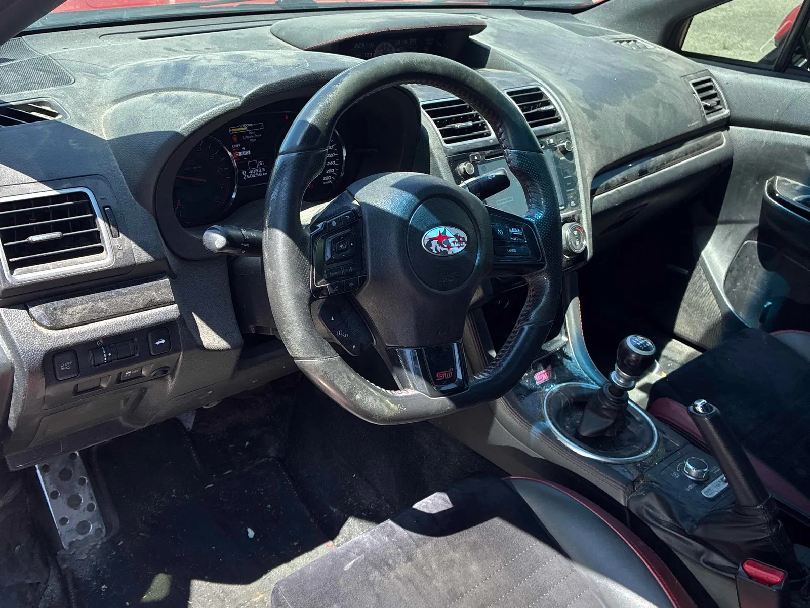 Interior driver side