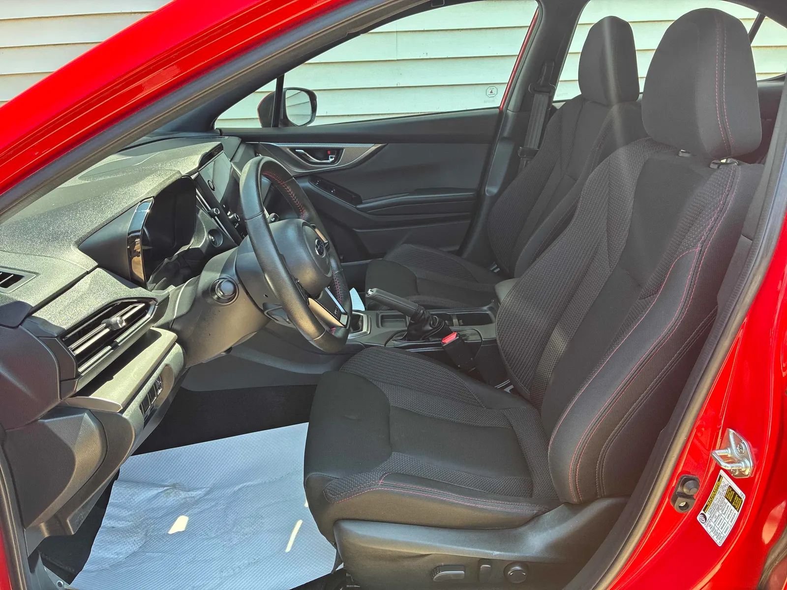 Interior driver side