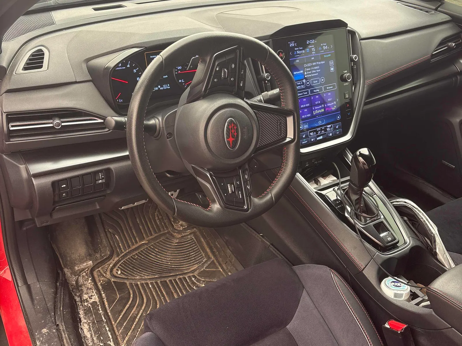 Interior driver side