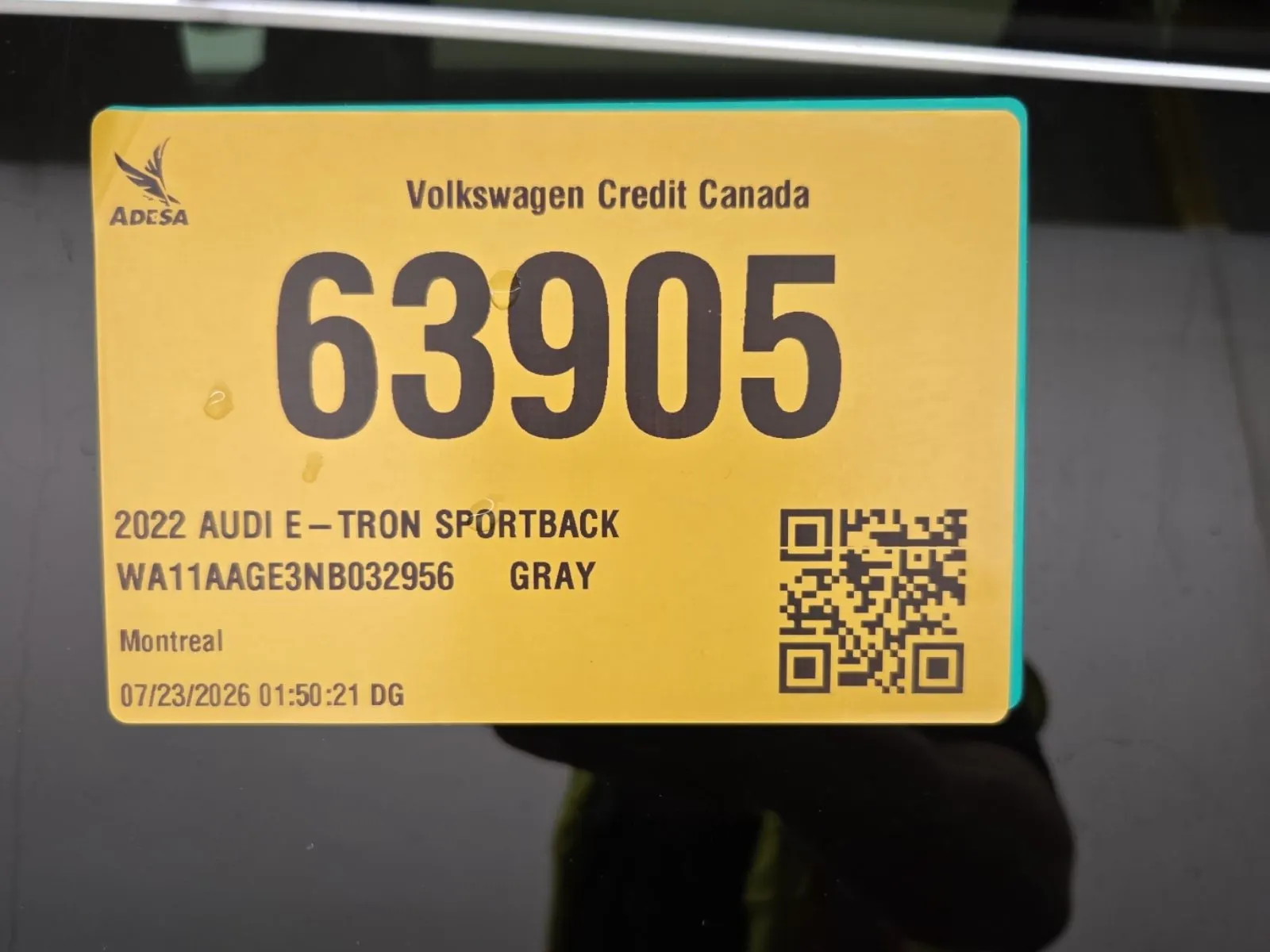 Inventory Label Photo