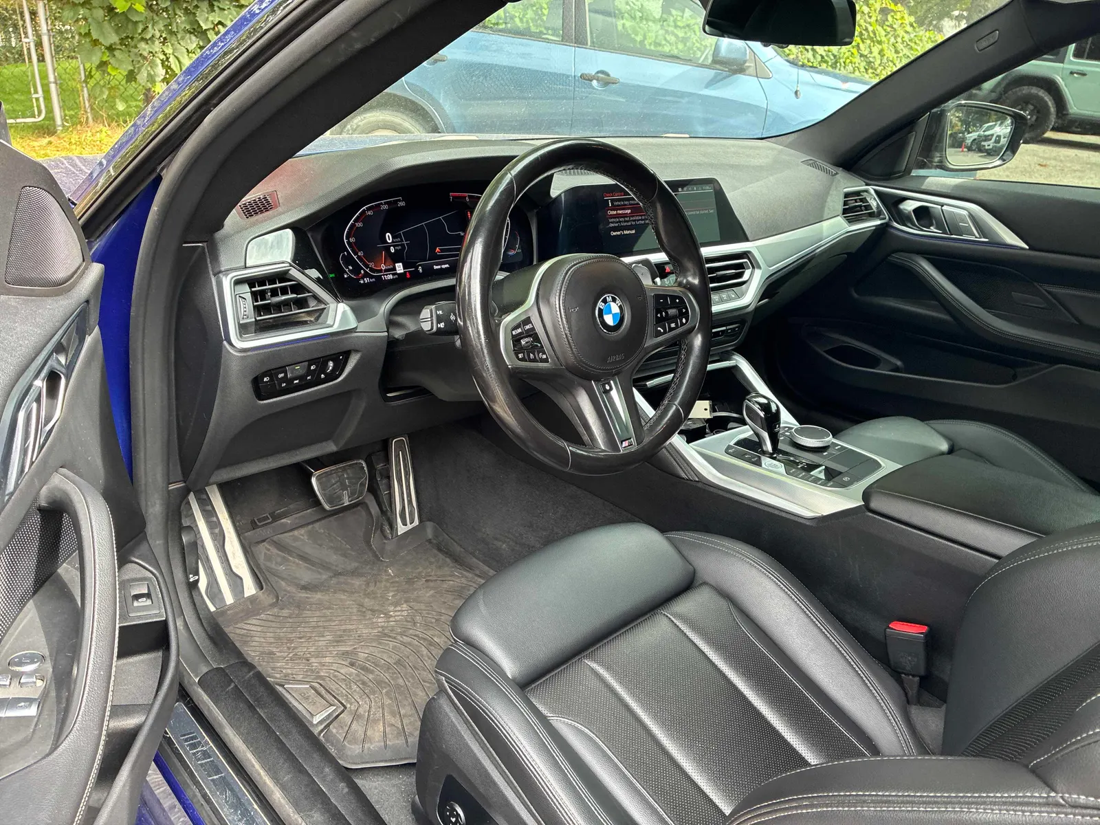 Interior driver side