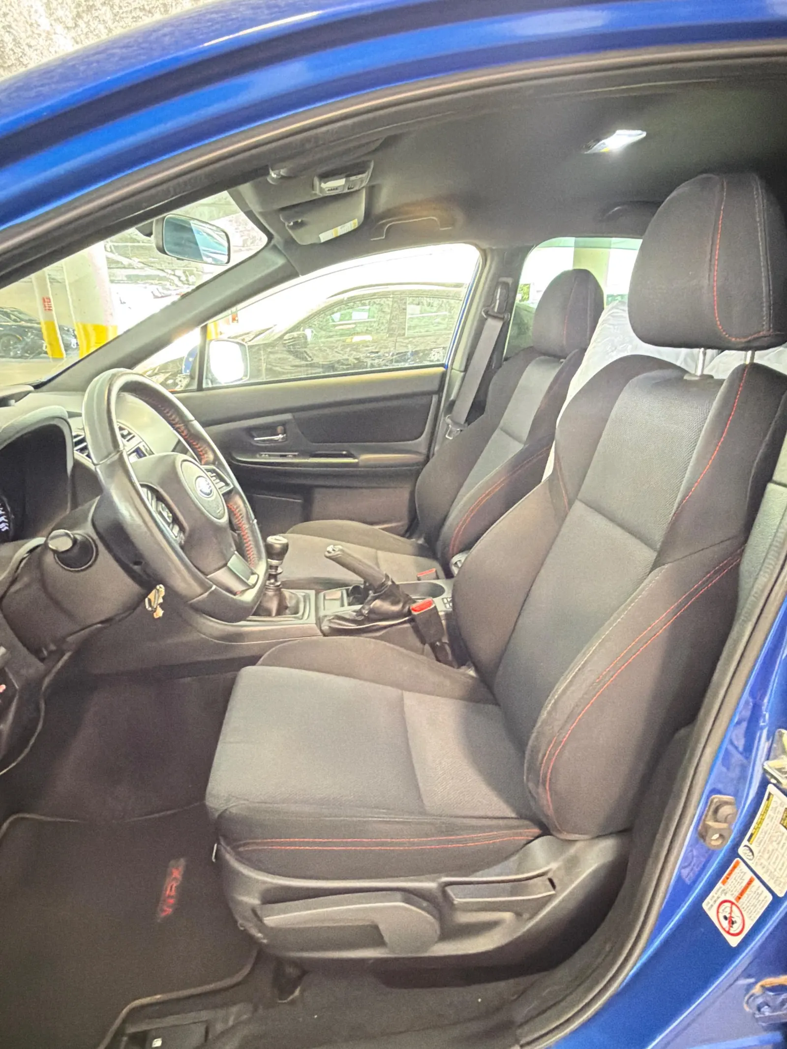 Interior driver side