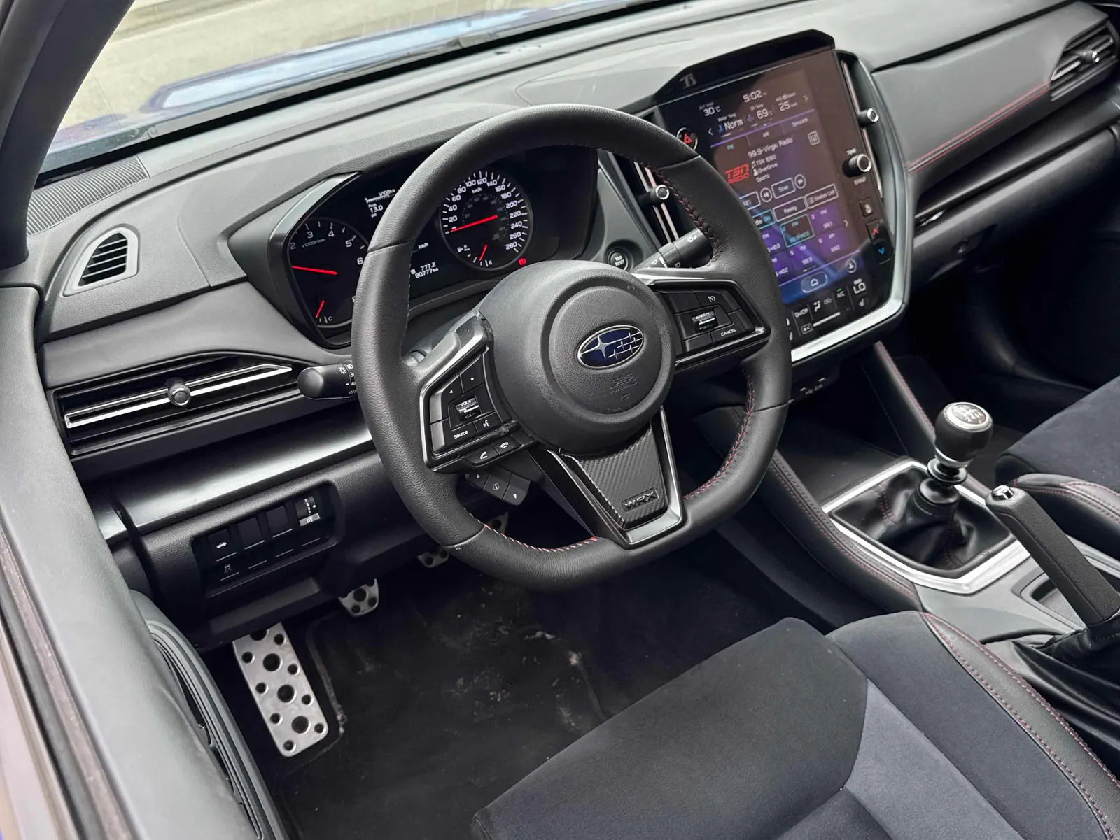 Interior driver side