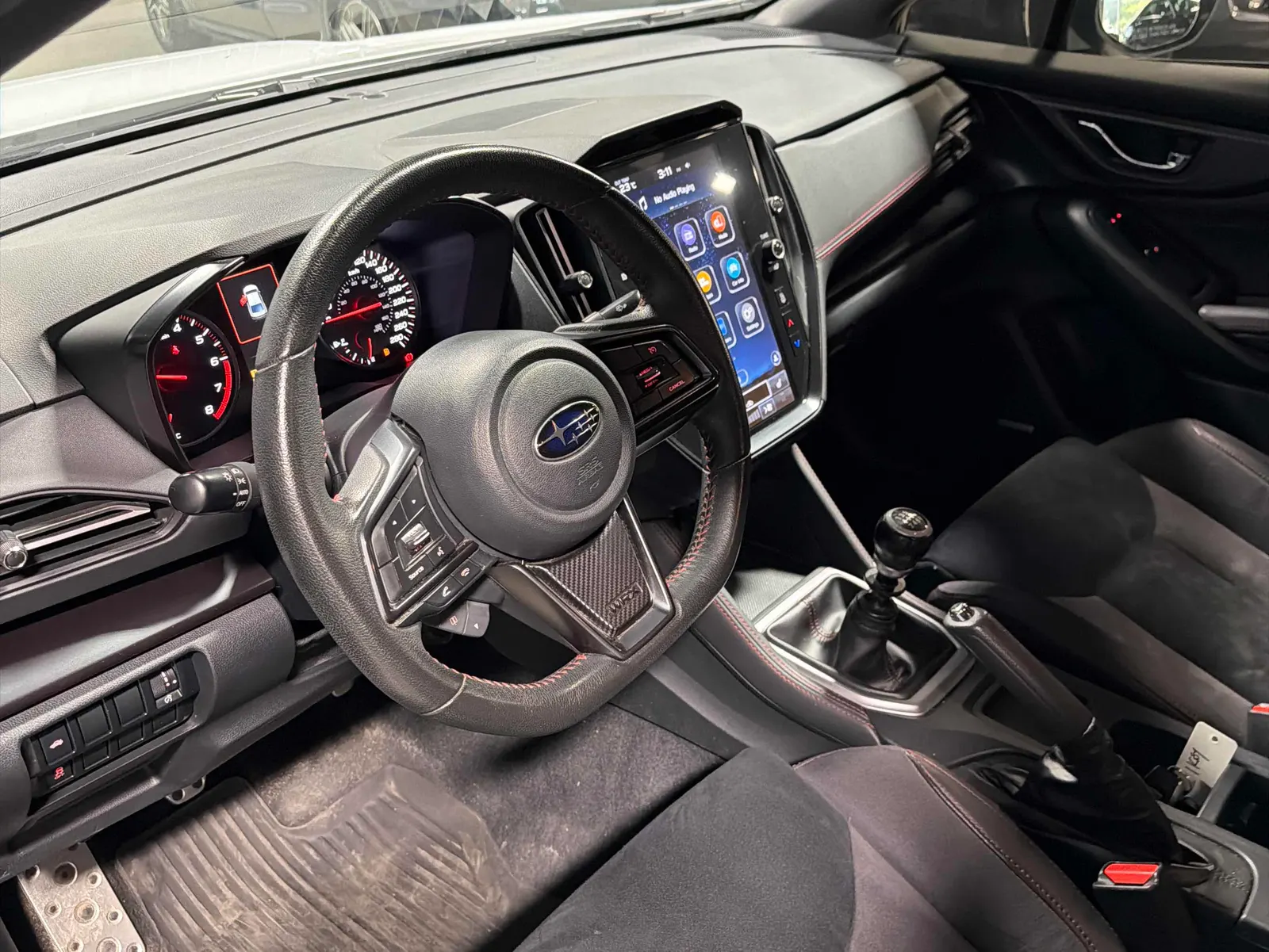 Interior driver side